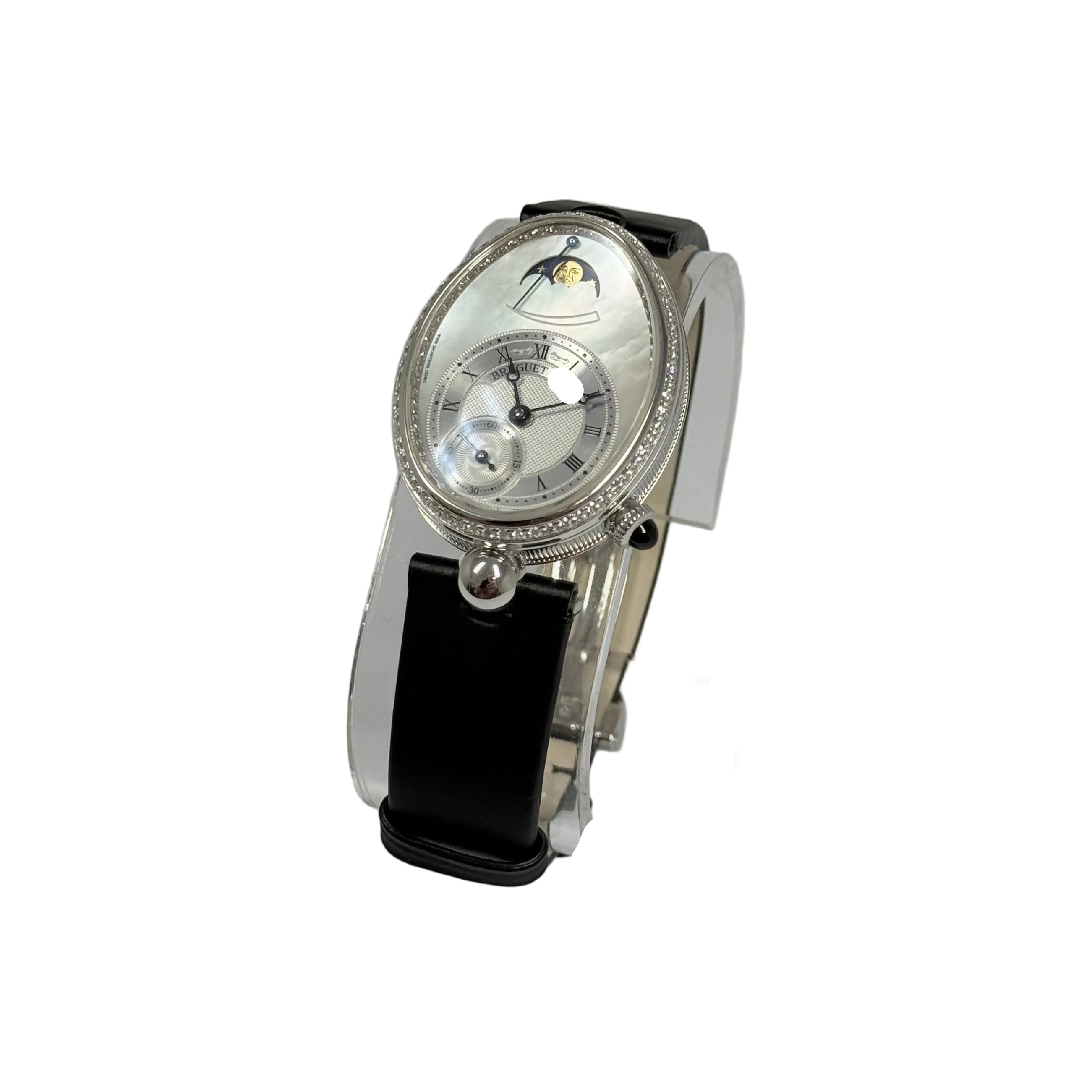 Breguet Reine de Naples Power Reserve 18K White Gold Ladies Watch