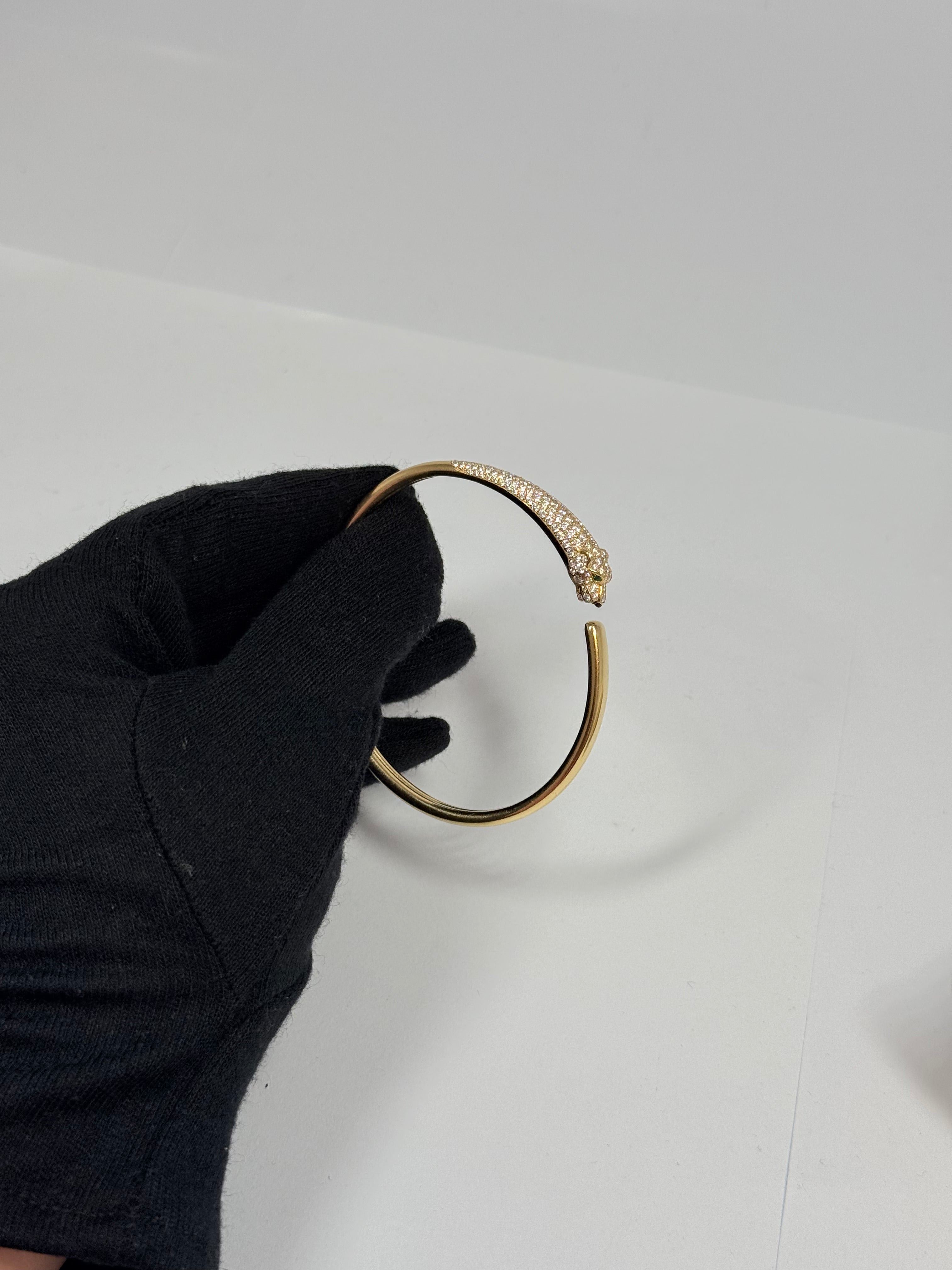 Cartier Panthère de Cartier 18K Yellow Gold Diamond Bracelet