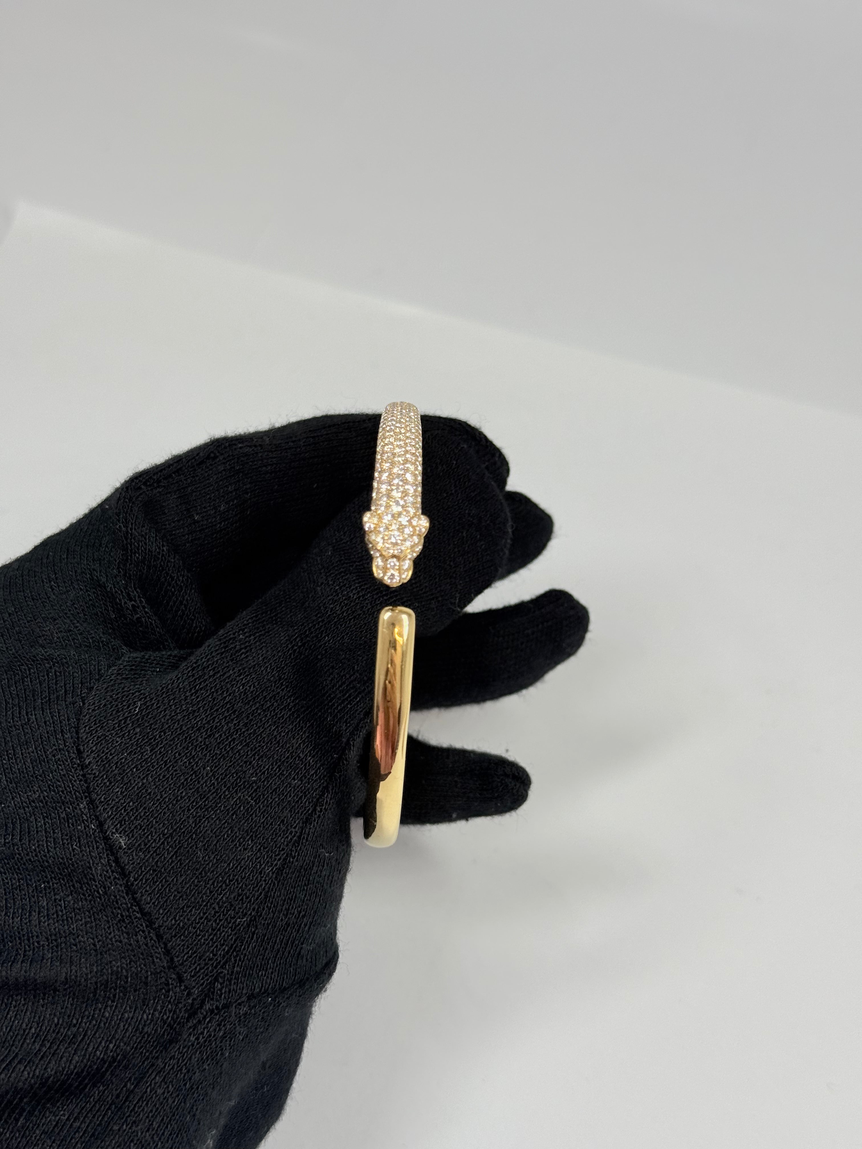 Cartier Panthère de Cartier 18K Yellow Gold Diamond Bracelet