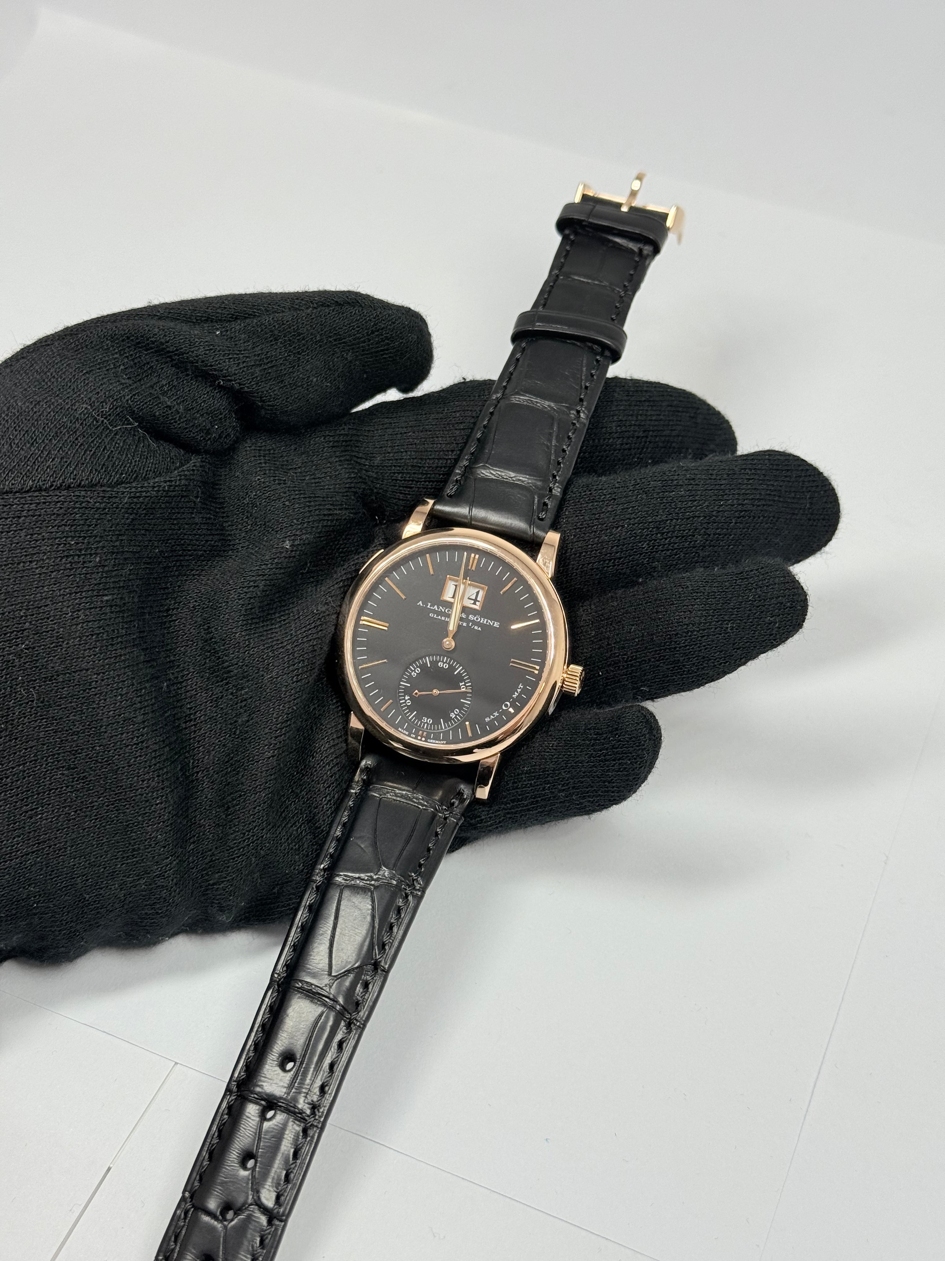 A. Lange & Söhne Langematik 18k Rose Gold Watch 308.031