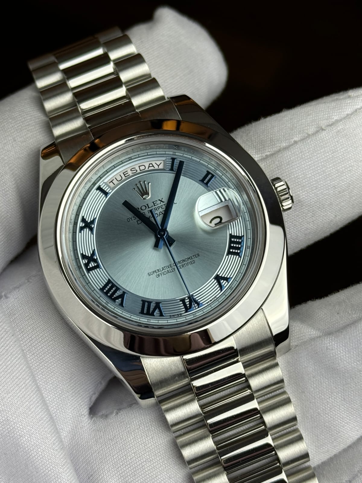 Rolex Day-Date Platinum Men's Watch