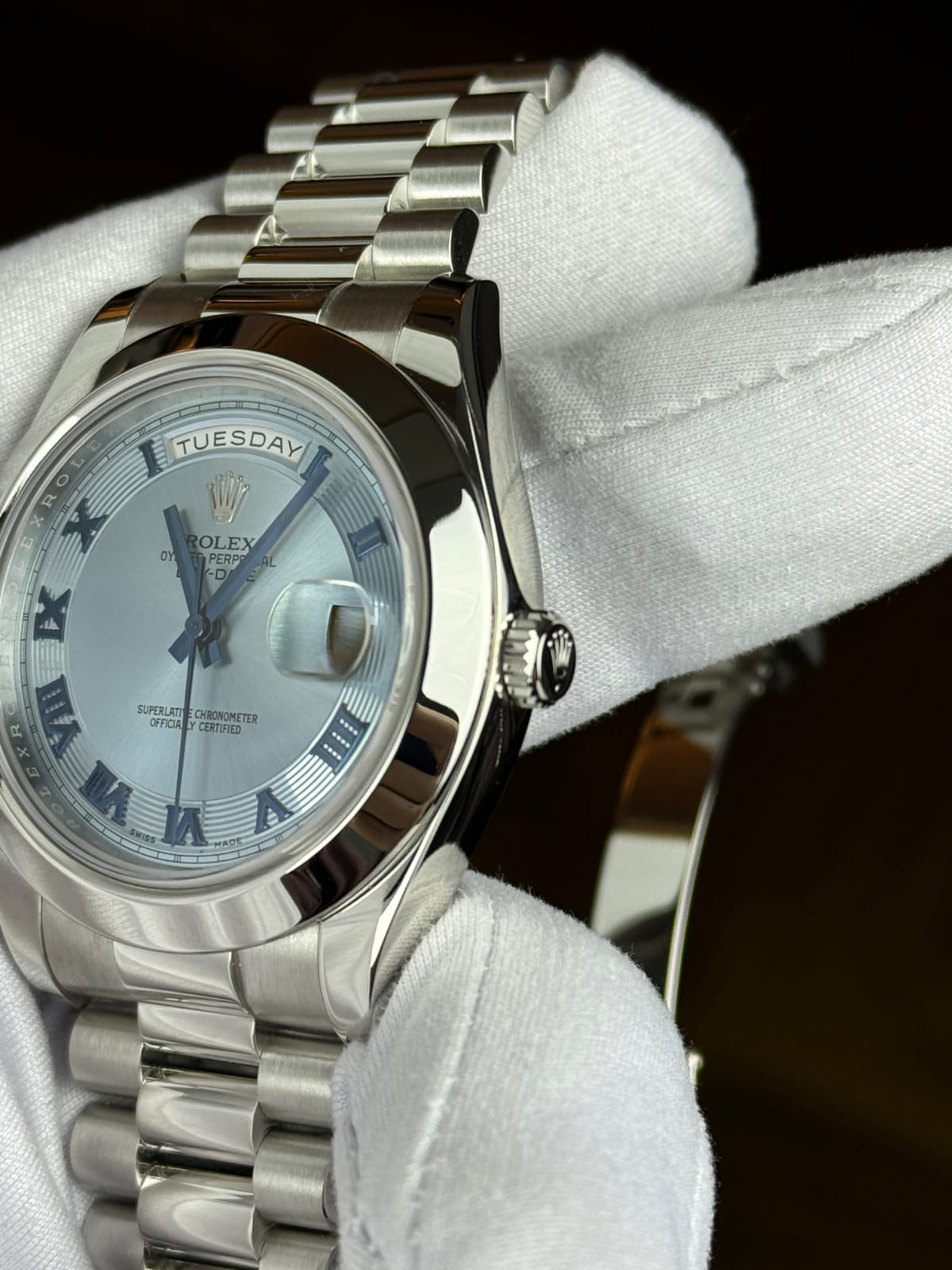 Rolex Day-Date Platinum Men's Watch