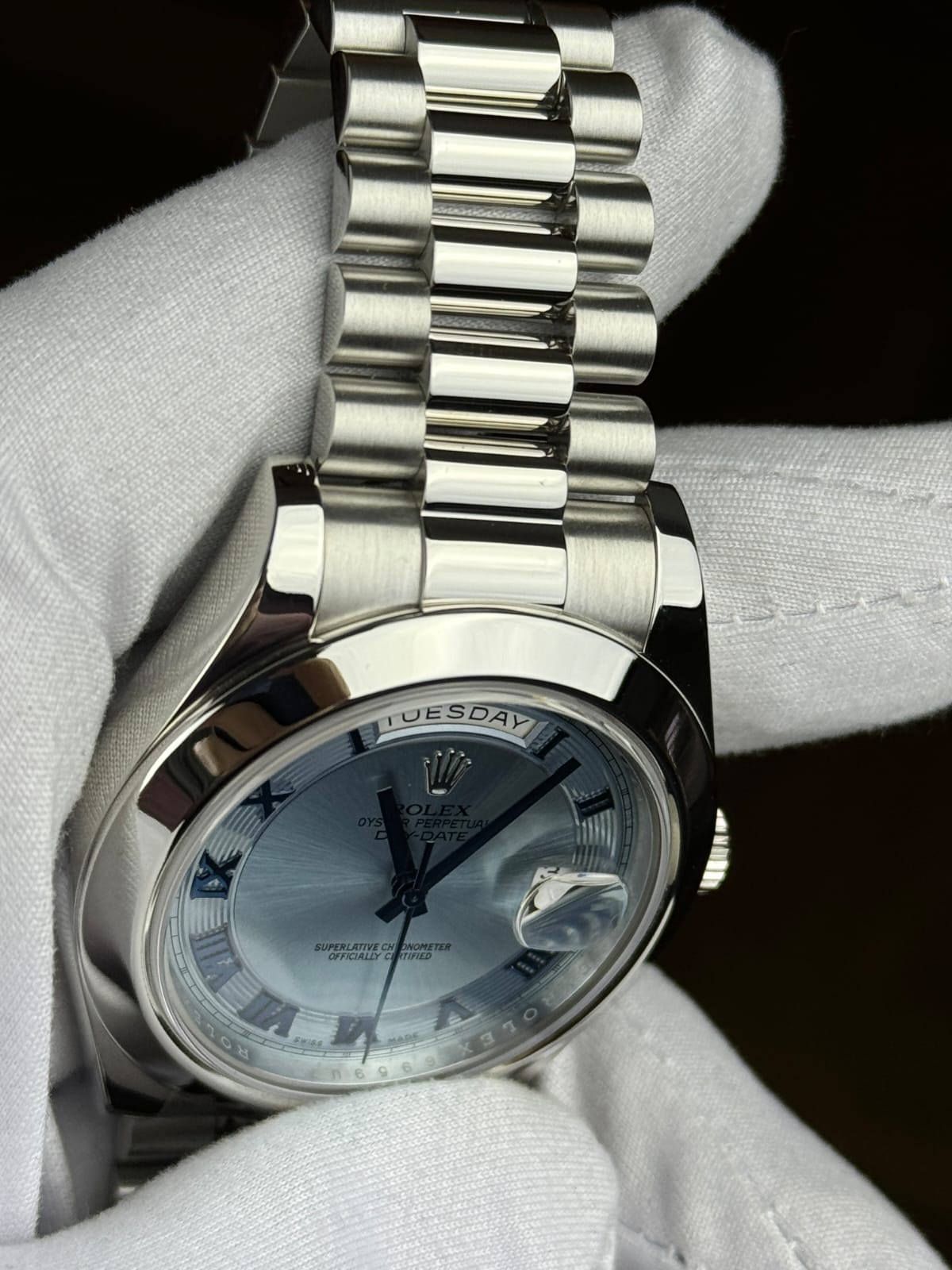 Rolex Day-Date Platinum Men's Watch