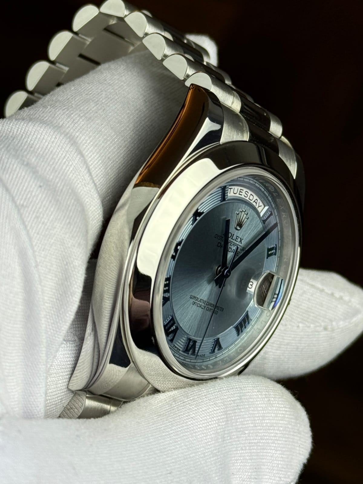 Rolex Day-Date Platinum Men's Watch