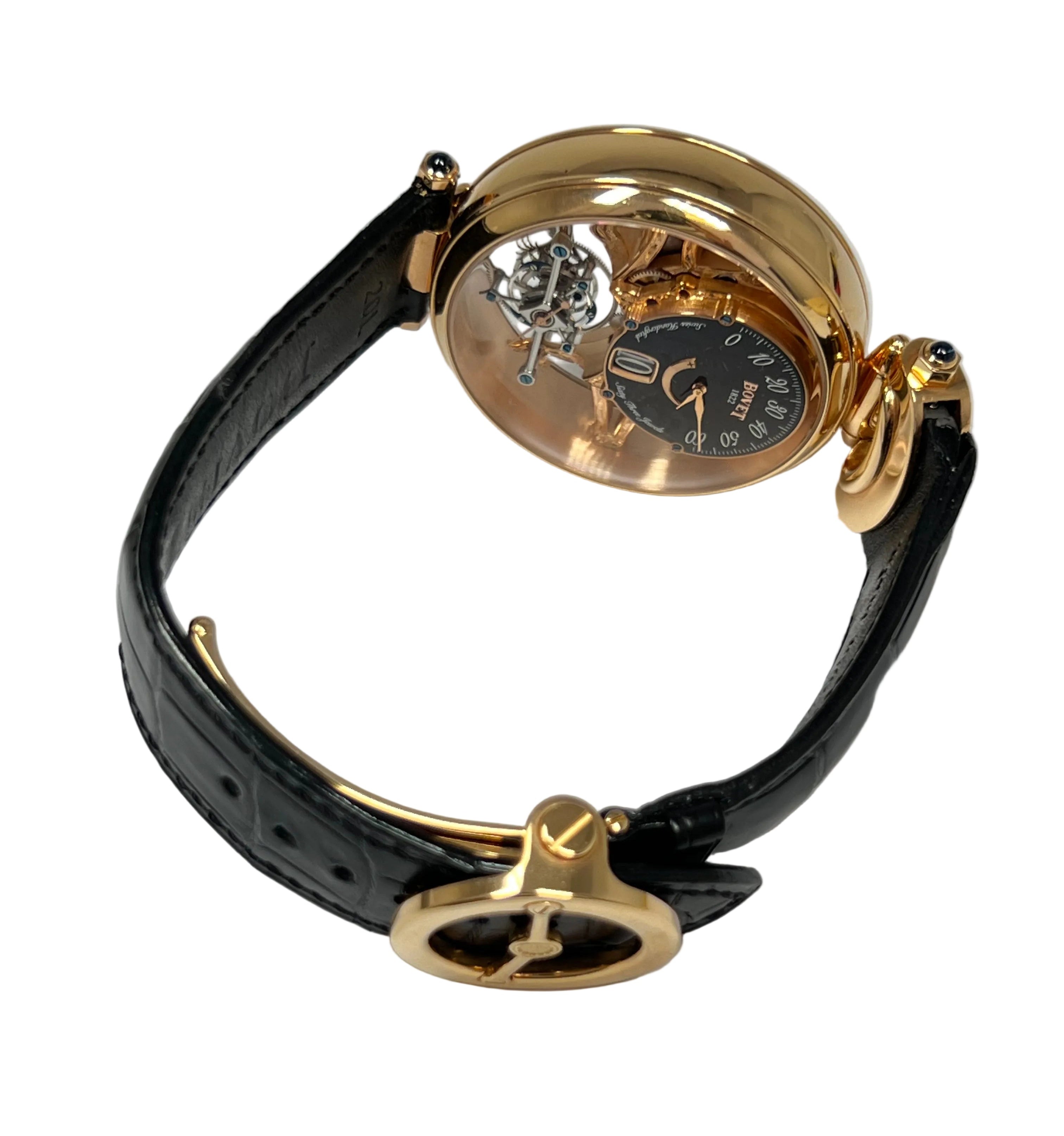 Bovet Amadeo Fleurier Virtuoso Tourbillon 18K Rose Gold Men’s Watch