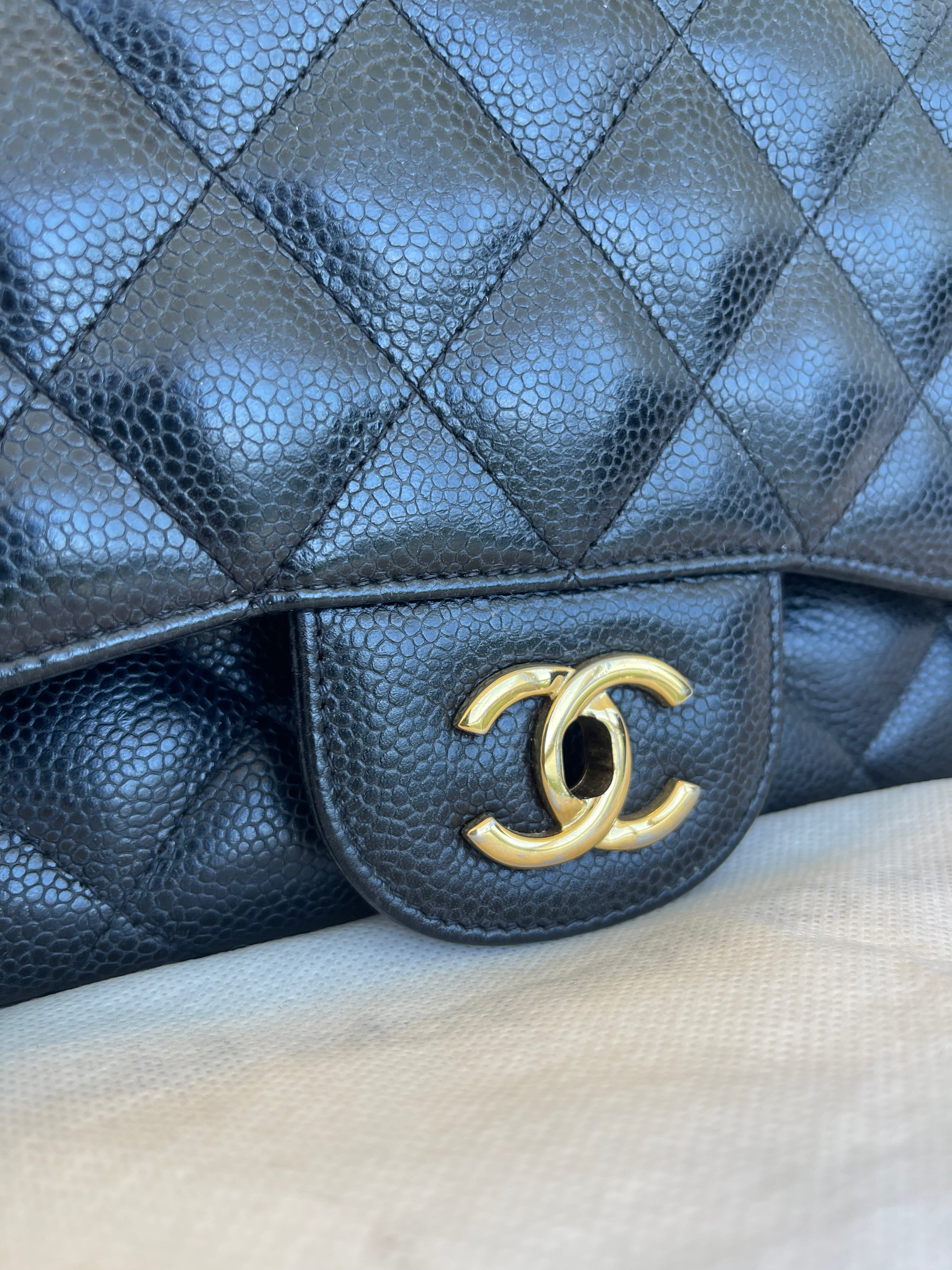 Chanel Classic 30 Single Flap Jumbo Bag