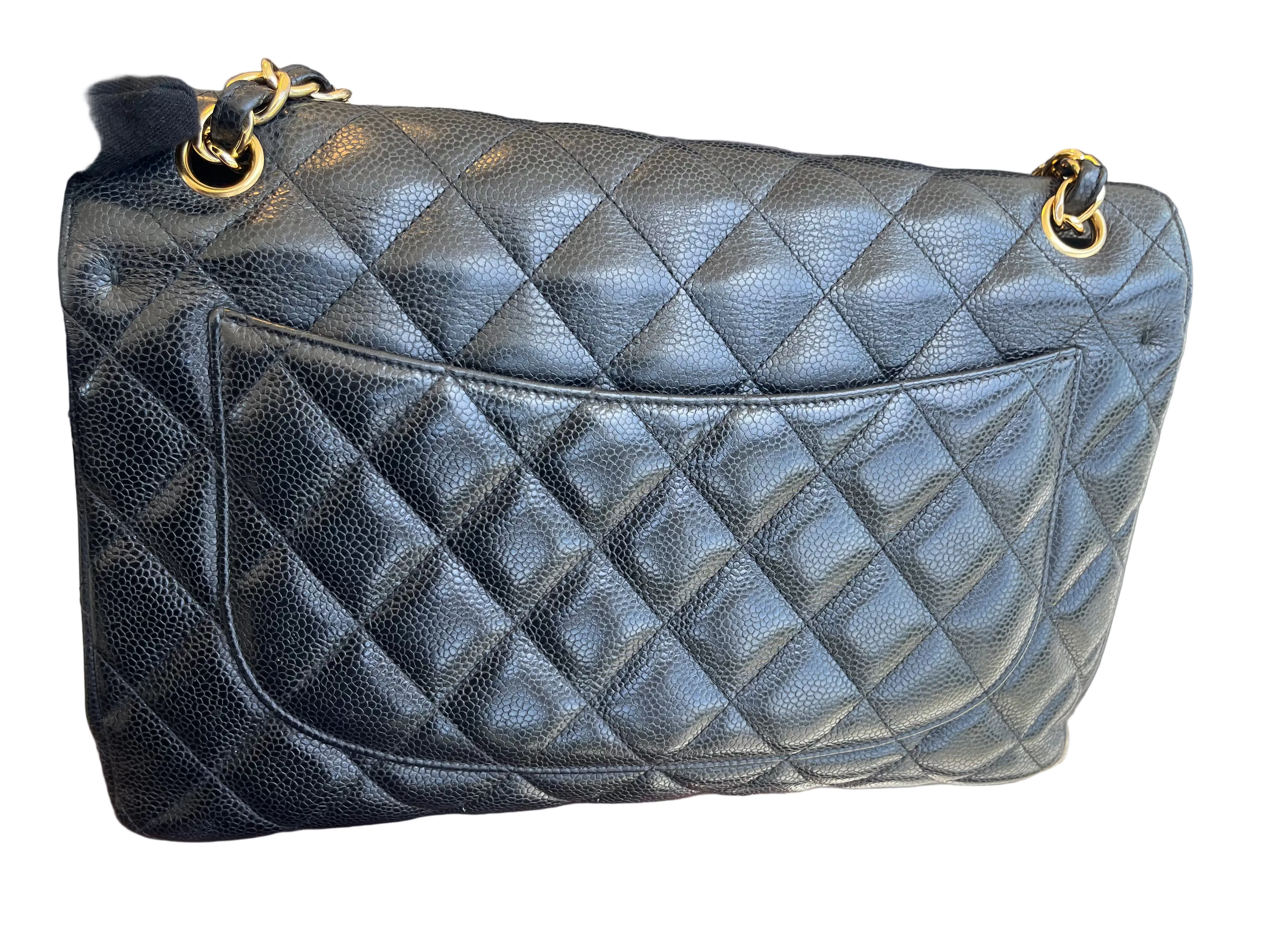 Chanel Classic 30 Single Flap Jumbo Bag