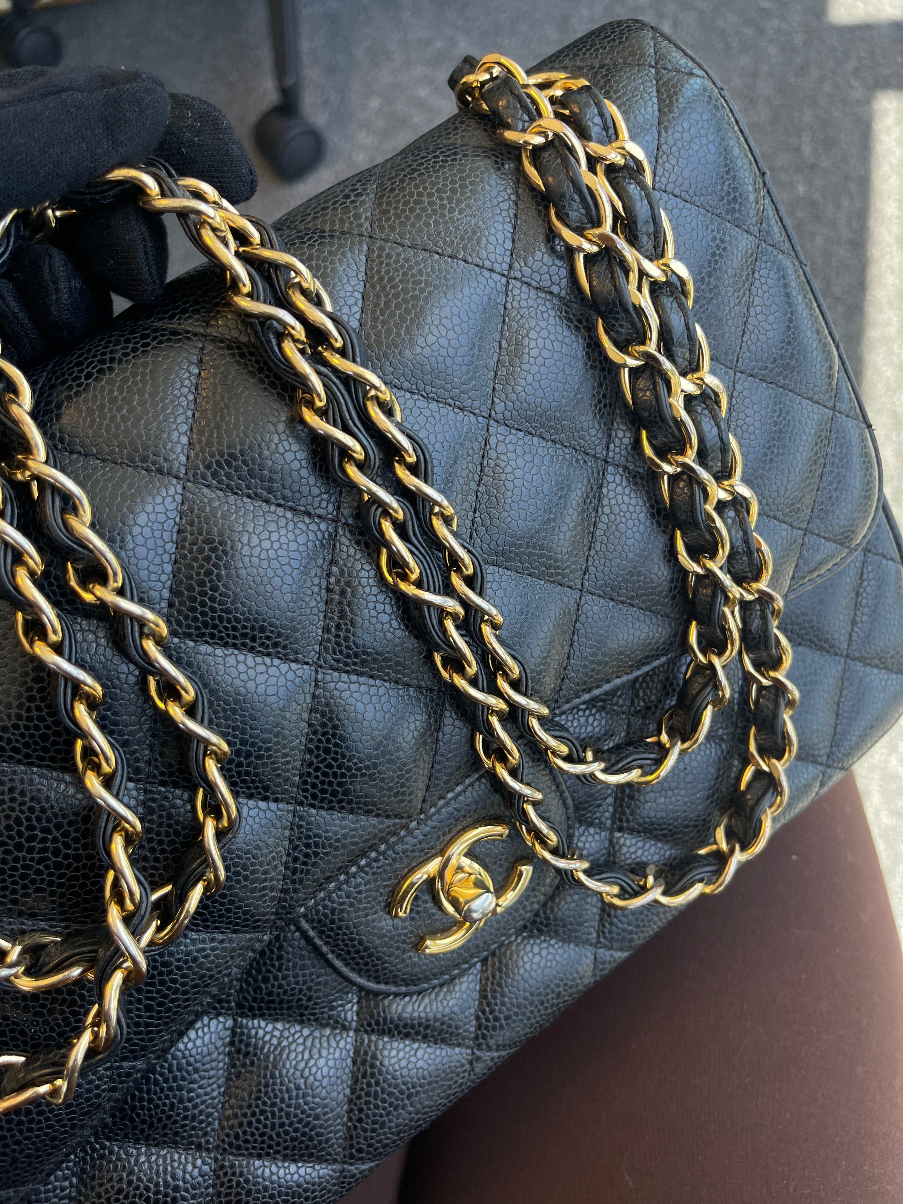 Chanel Classic 30 Single Flap Jumbo Bag