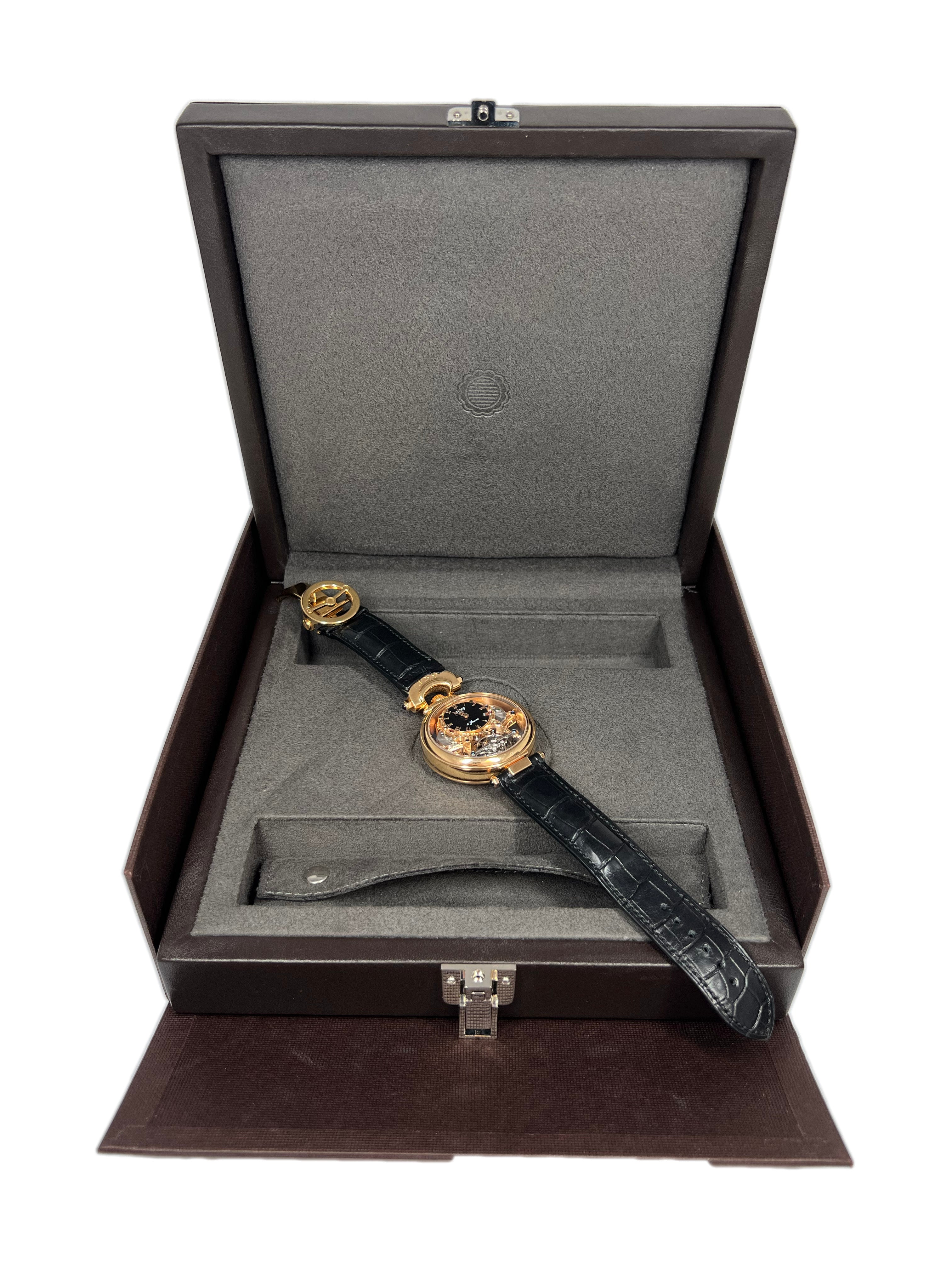 Bovet Amadeo Fleurier Virtuoso Tourbillon 18K Rose Gold Men’s Watch
