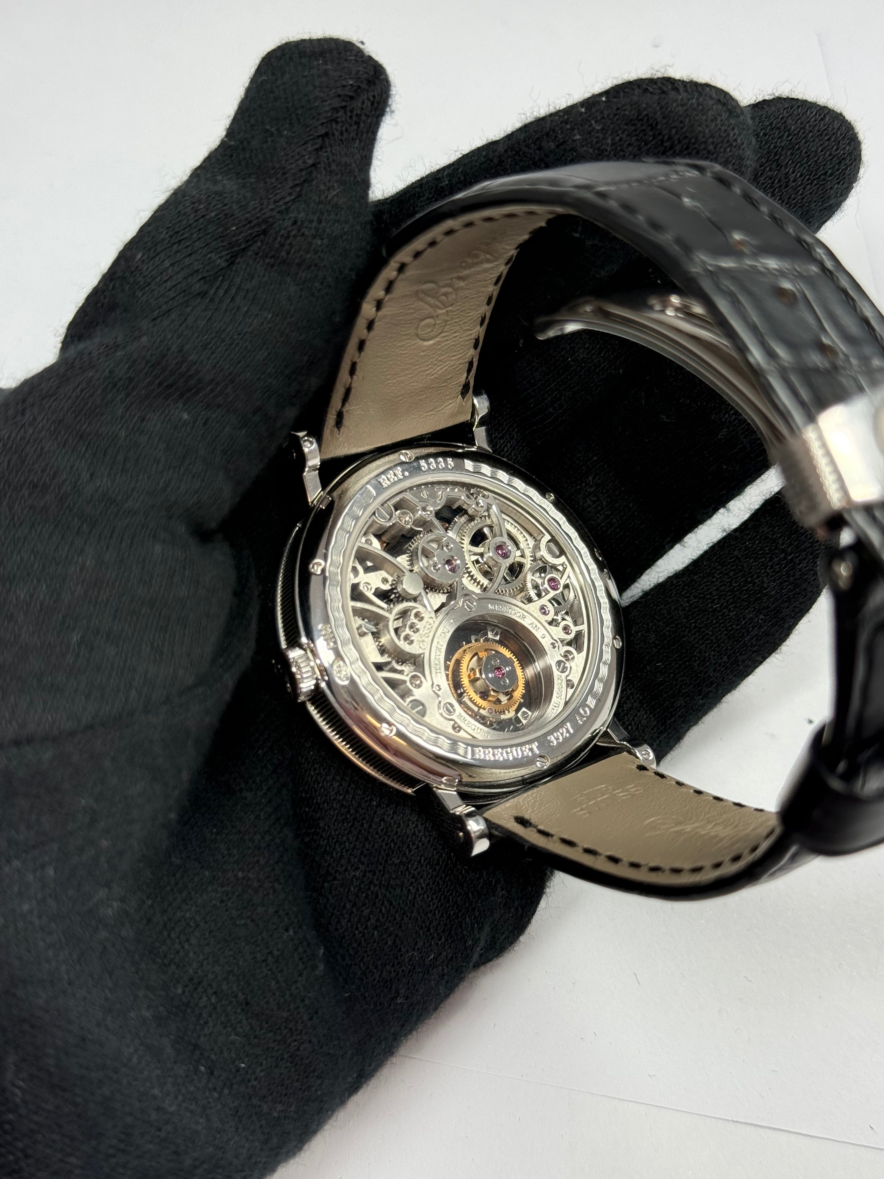 Breguet Tourbillon Messidor 5335 Platinum Men's Watch