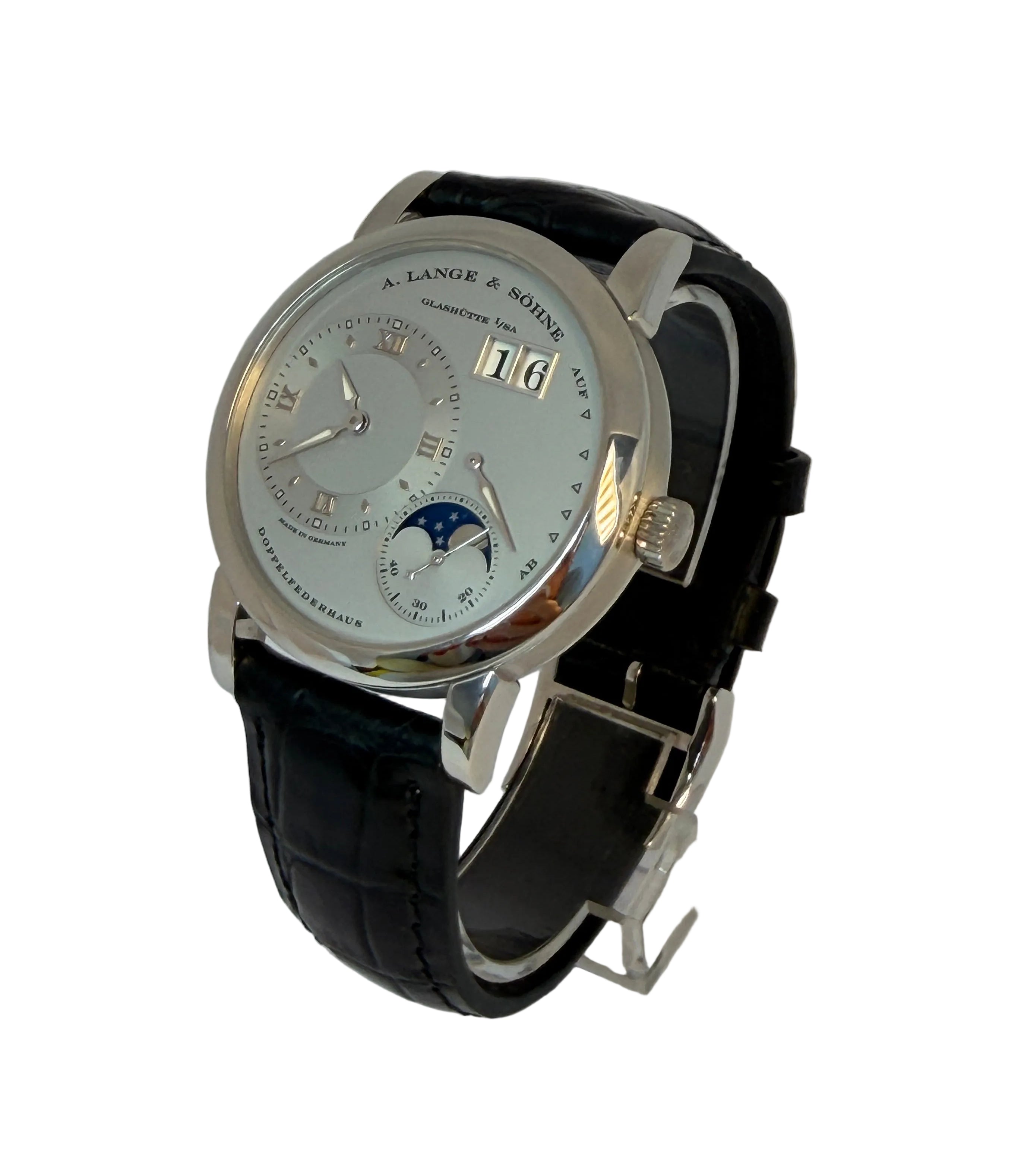A. Lange & Söhne Lange 1 Moonphase Platinum Men’s Watch