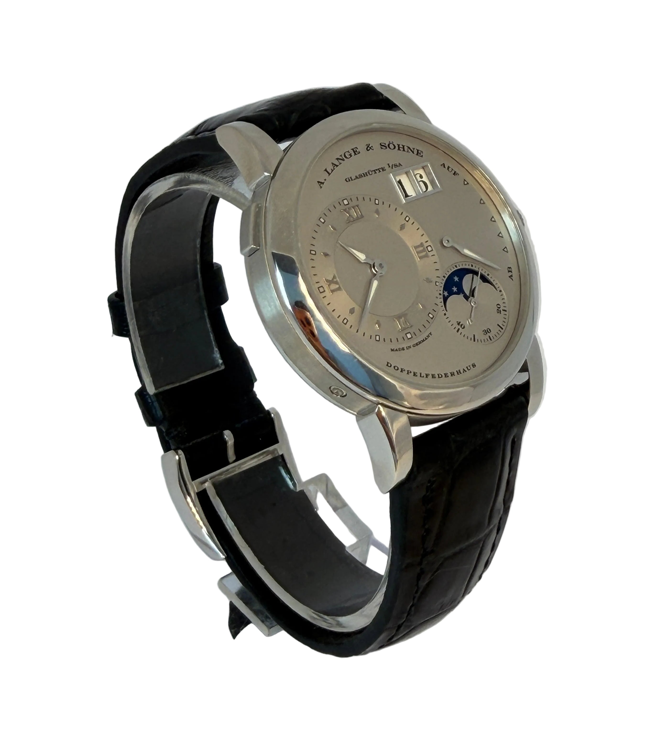 A. Lange & Söhne Lange 1 Moonphase Platinum Men’s Watch