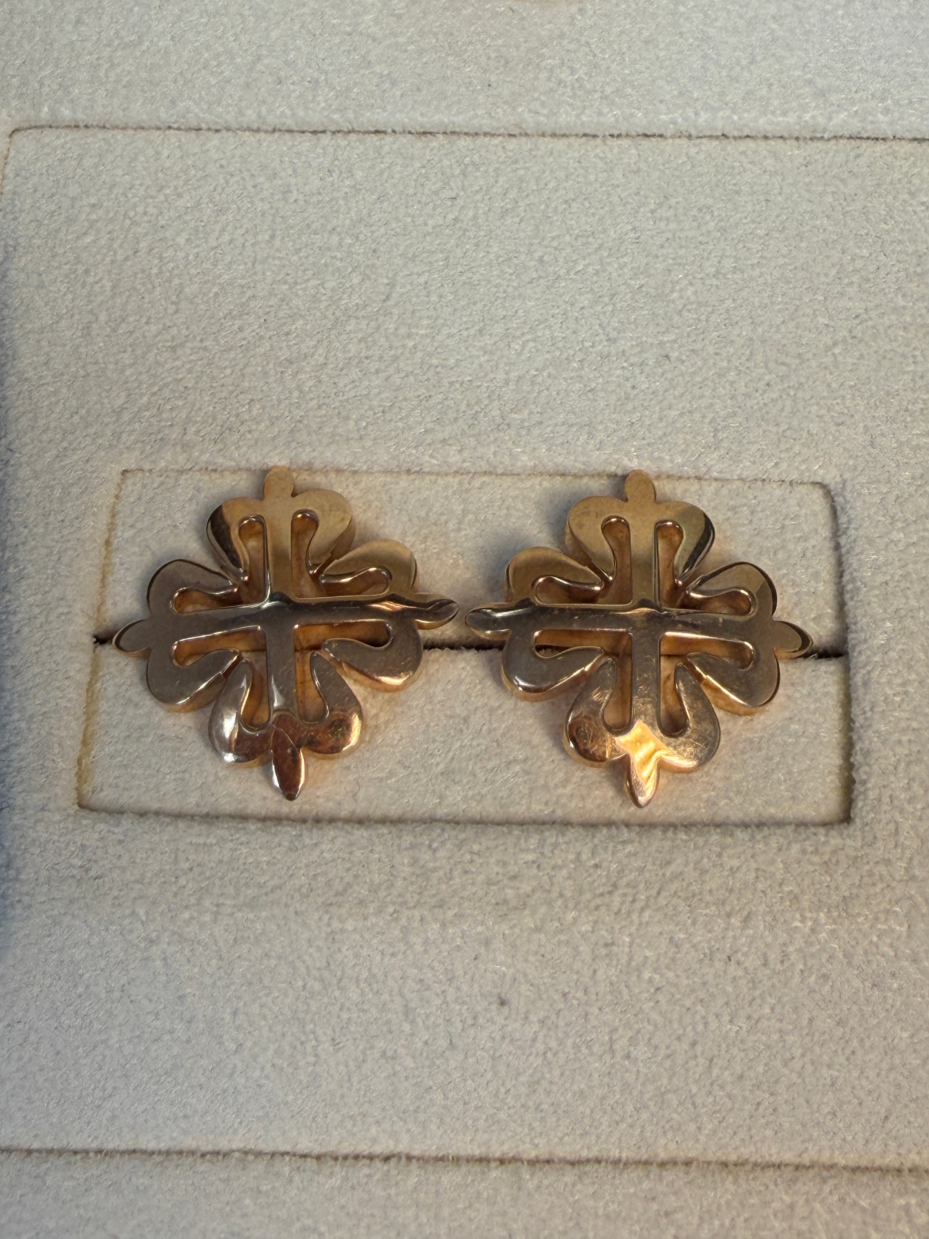 Patek Philippe Calatrava Cross 18K Rose Gold Cufflinks