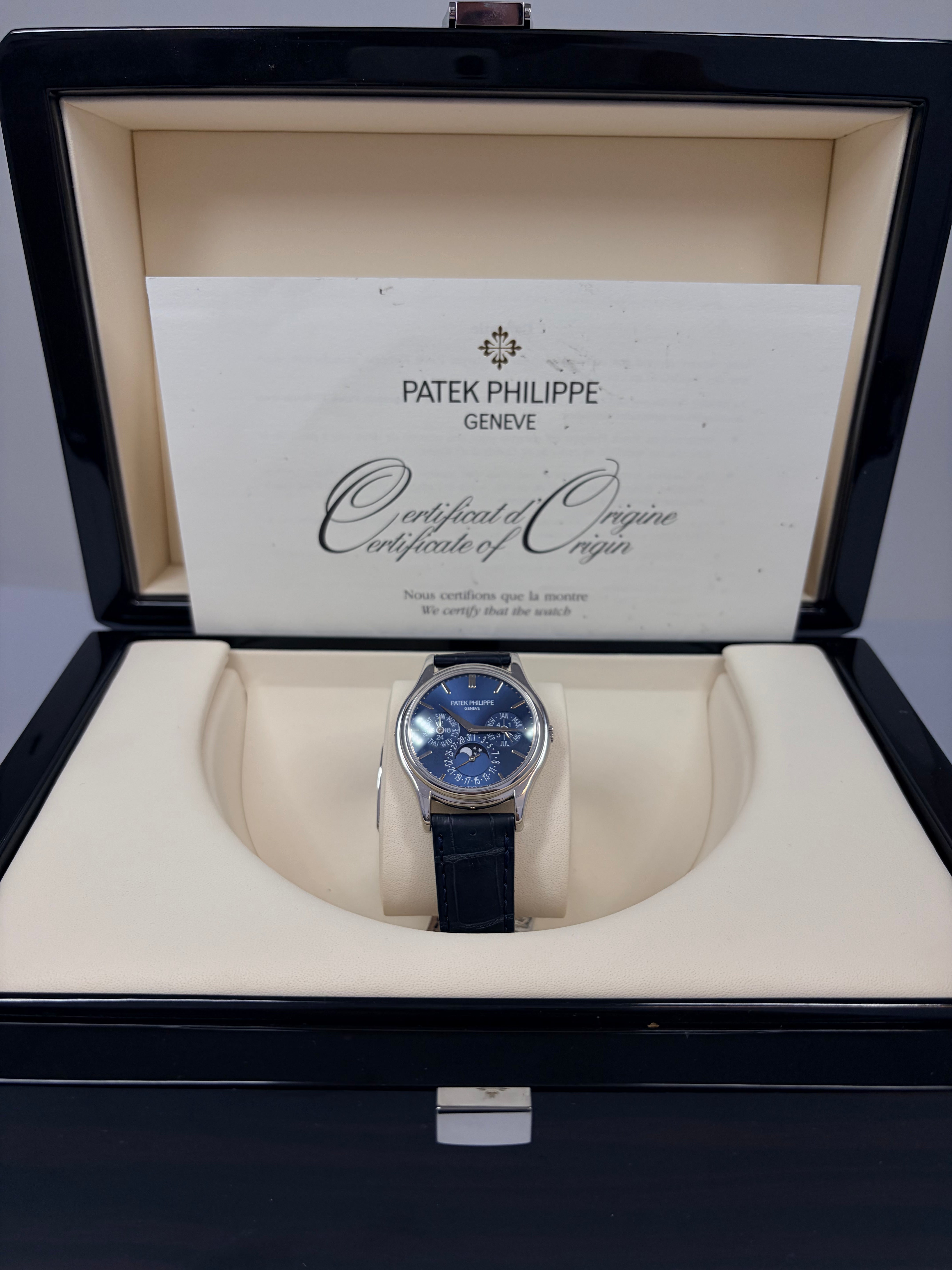 Patek Philippe Grand Complications Perpetual Calendar Platinum Men’s Watch