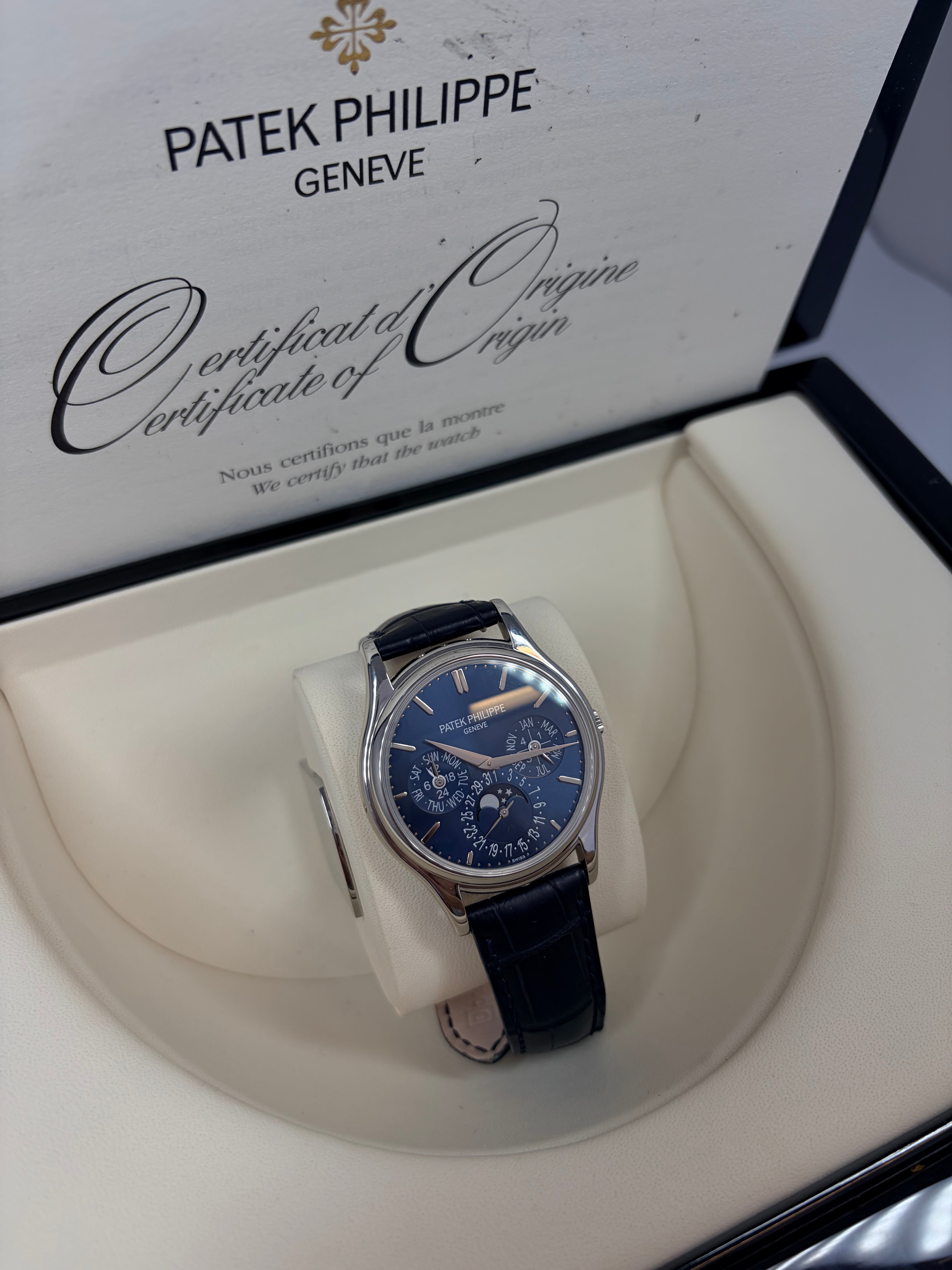 Patek Philippe Grand Complications Perpetual Calendar Platinum Men’s Watch