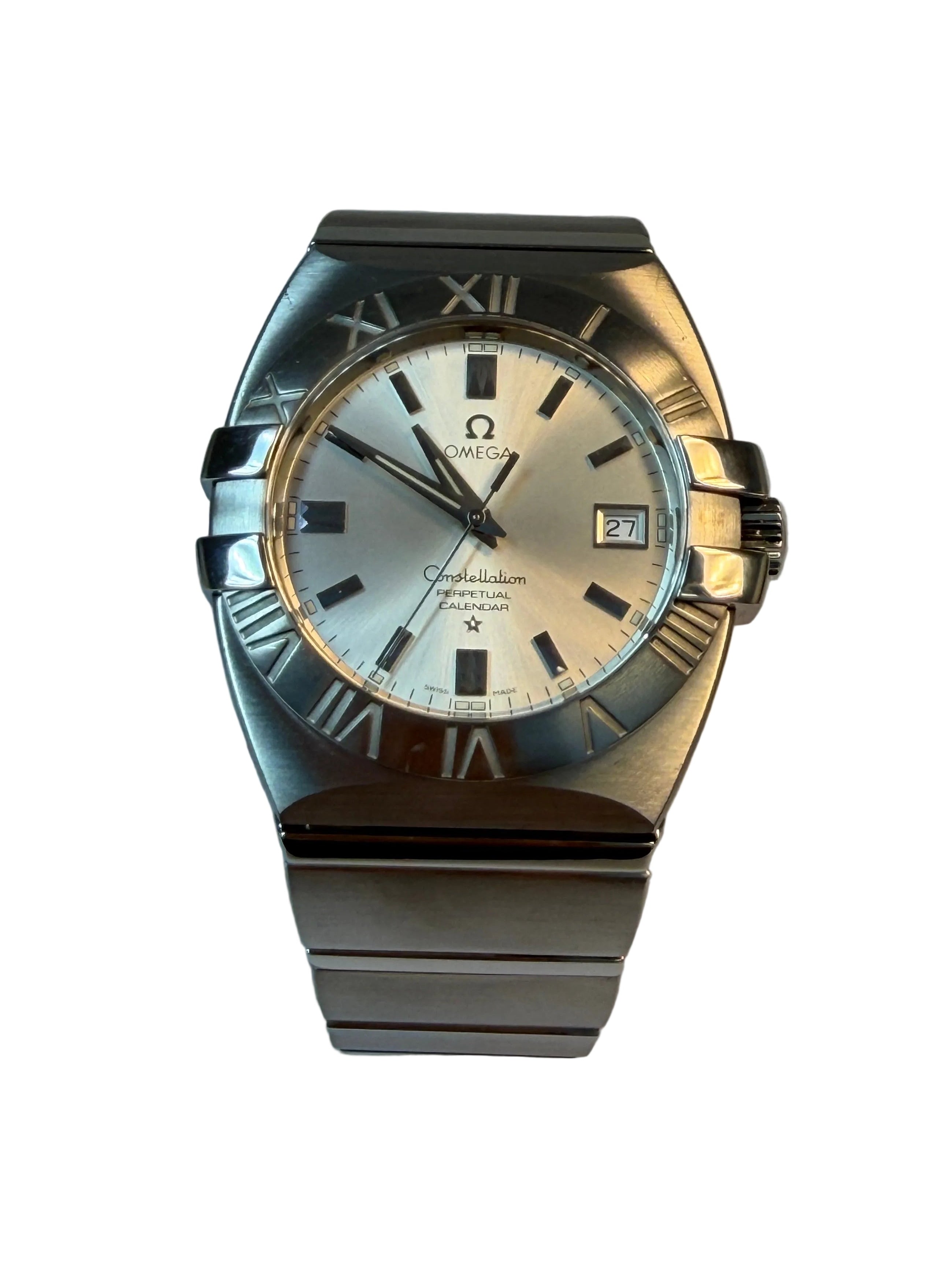 Omega Constellation Perpetual Calendar Stainless Steel Men’s Watch