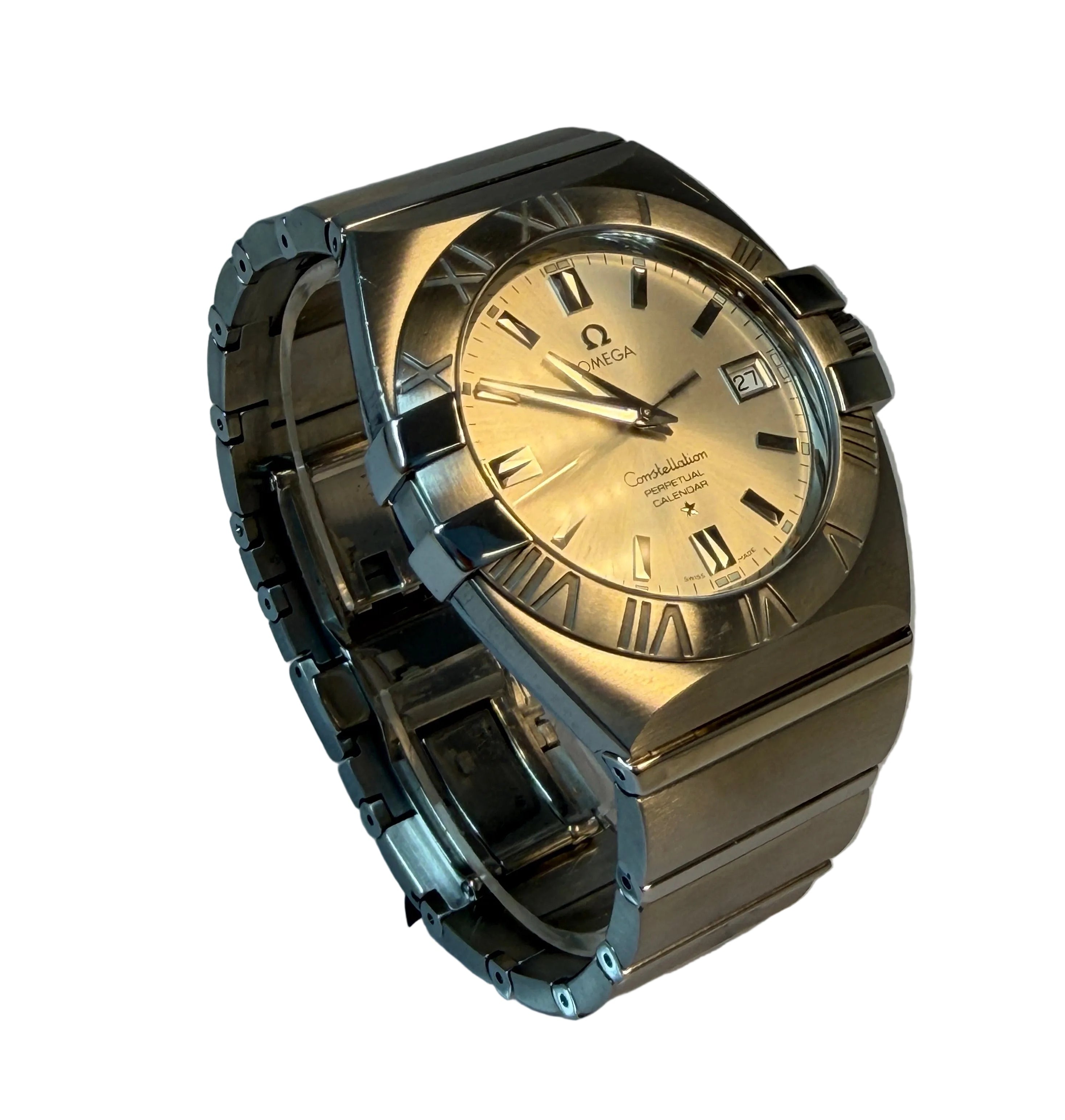 Omega Constellation Perpetual Calendar Stainless Steel Men’s Watch