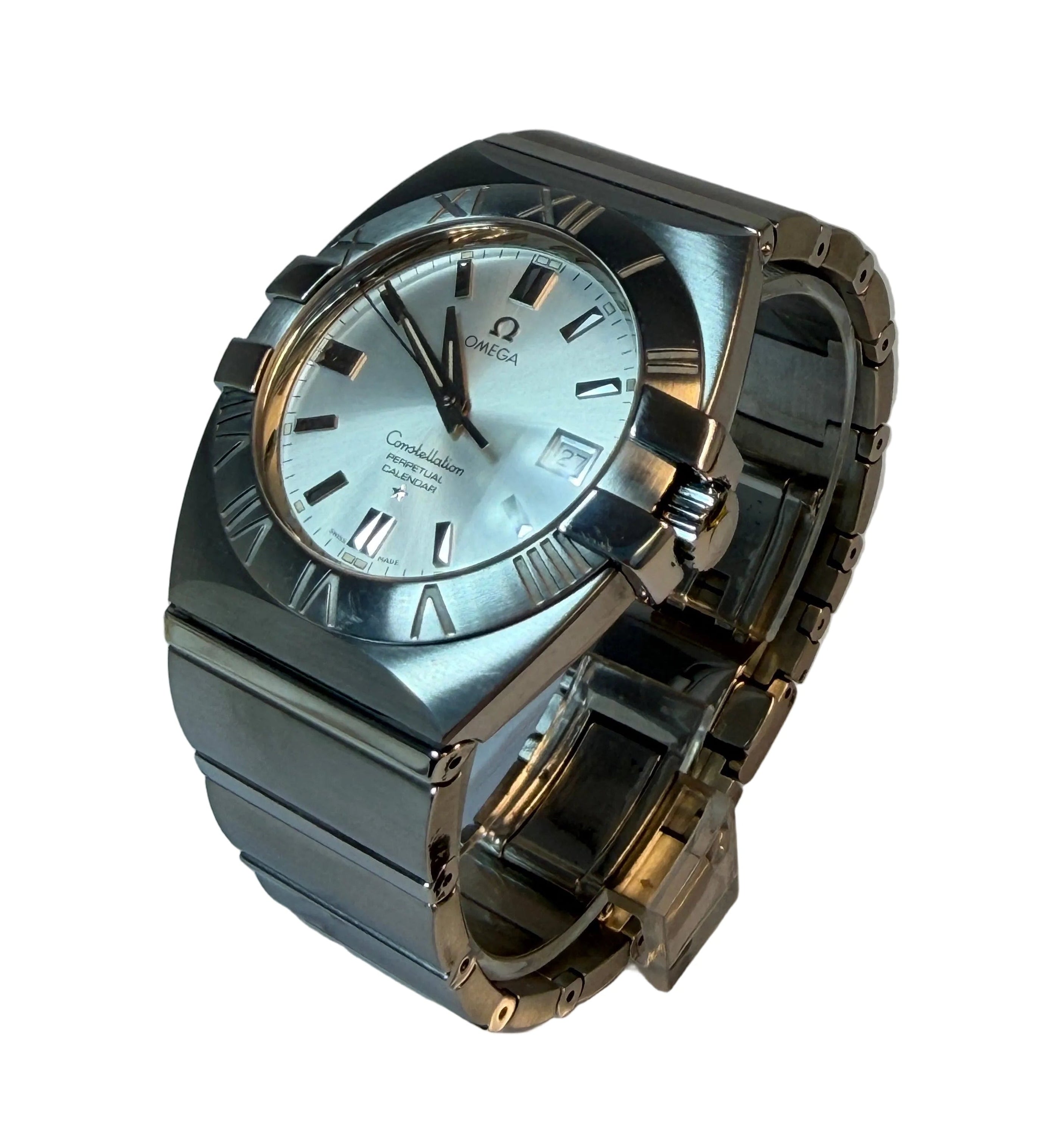 Omega Constellation Perpetual Calendar Stainless Steel Men’s Watch