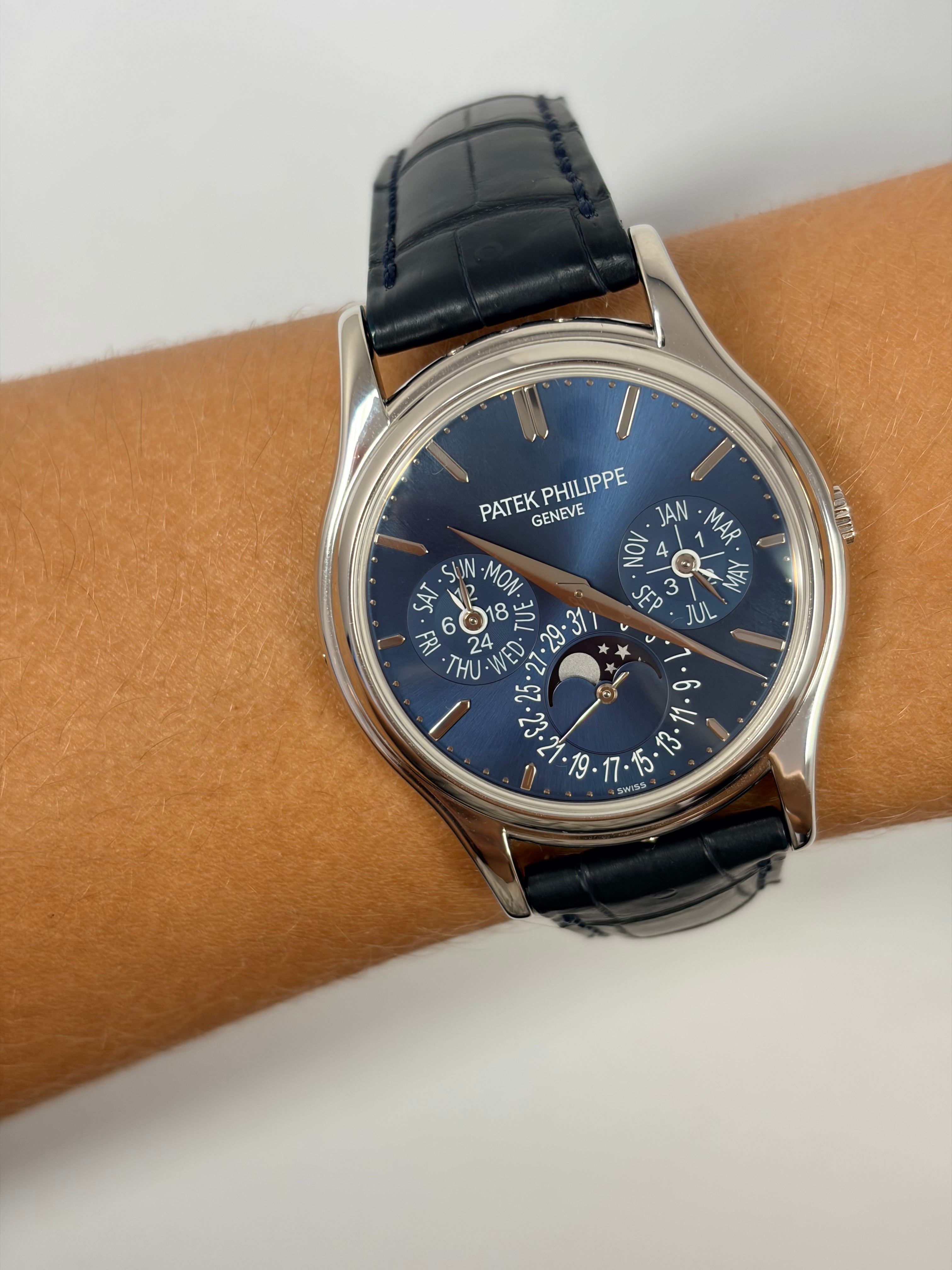 Patek Philippe Grand Complications Perpetual Calendar Platinum Men’s Watch