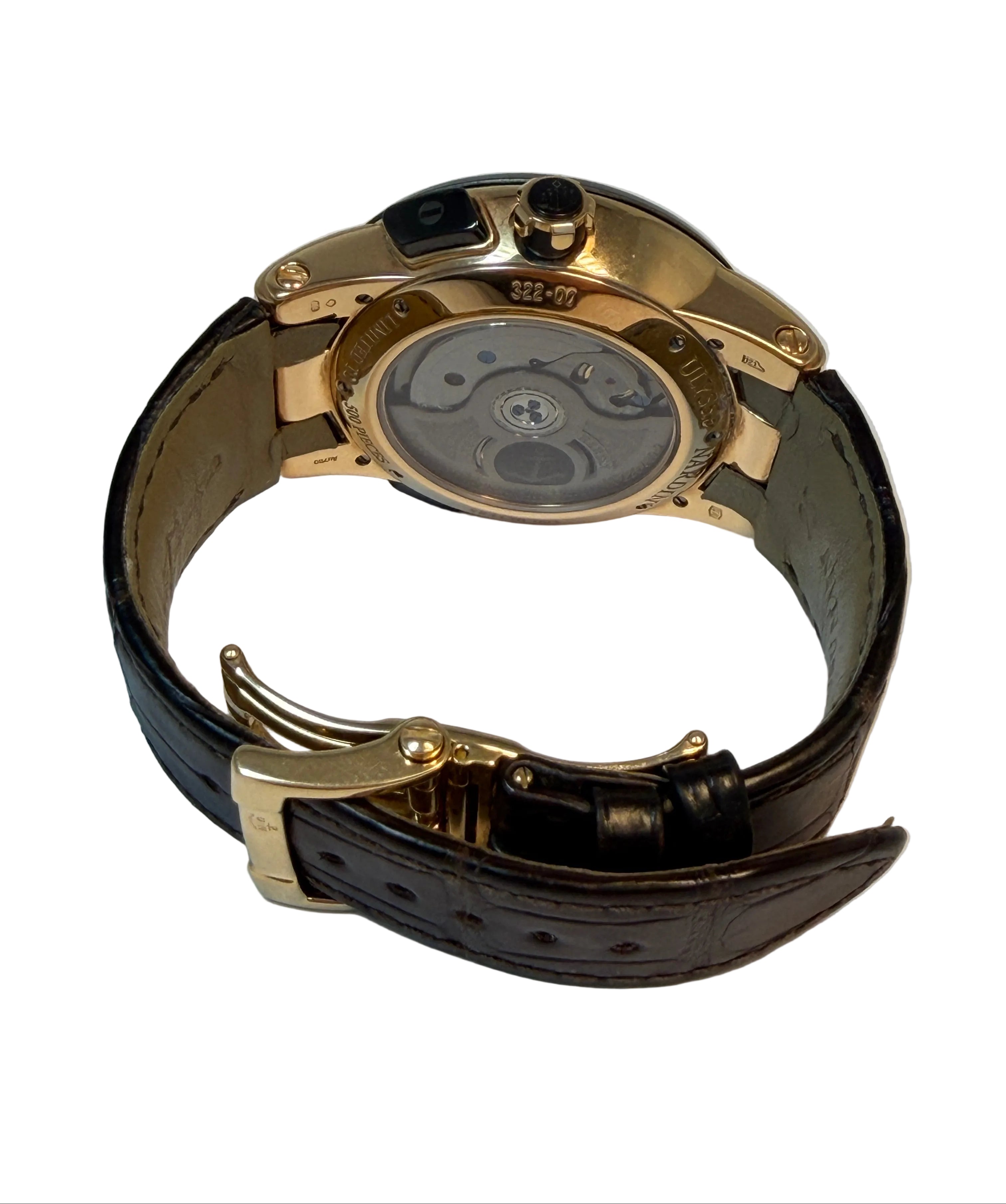 Ulysse Nardin El Toro Perpetual GMT 18K Rose Gold Men's Watch