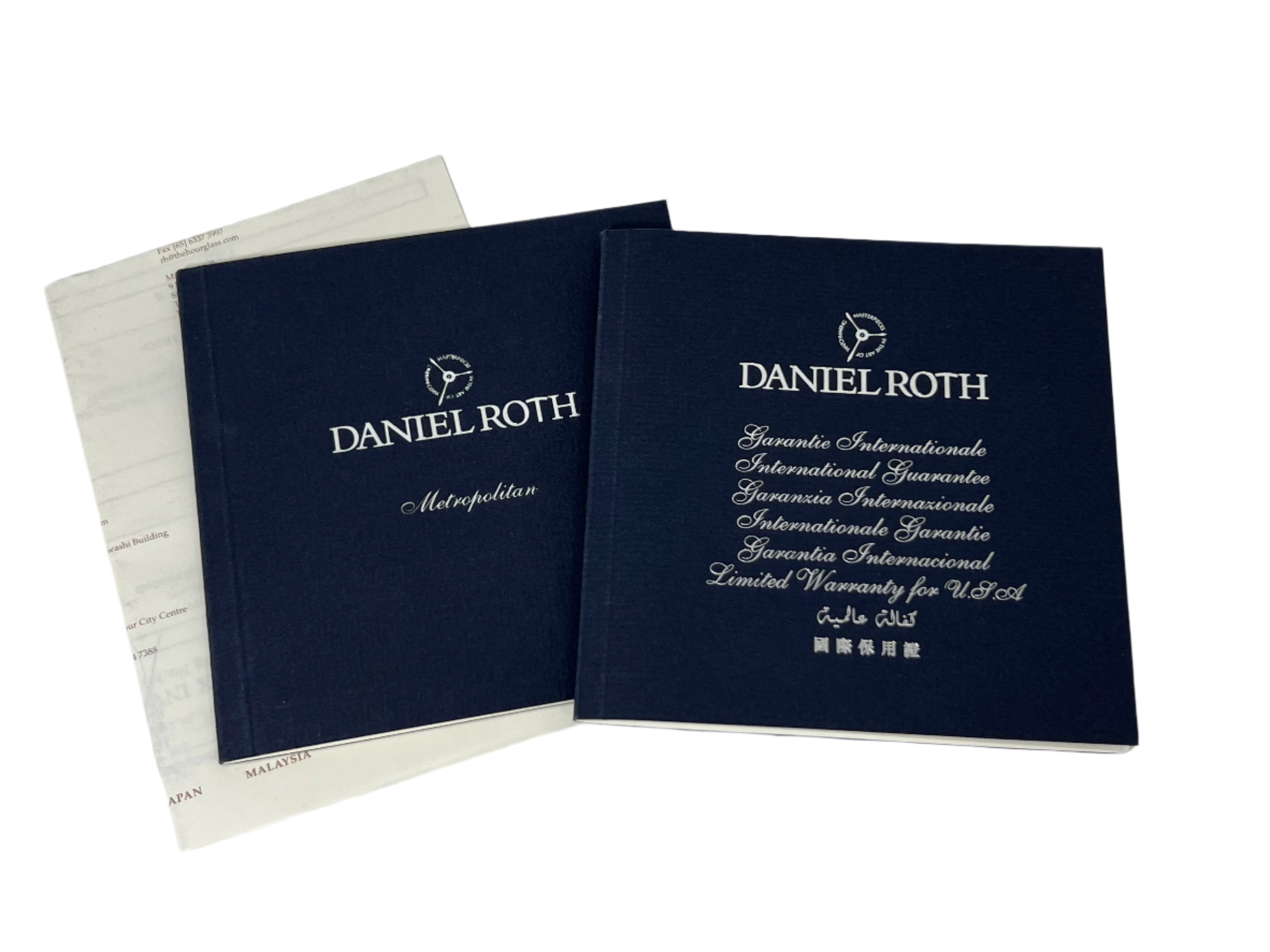Daniel Roth Vantage Metropolitan Stainless steel Men's Watch