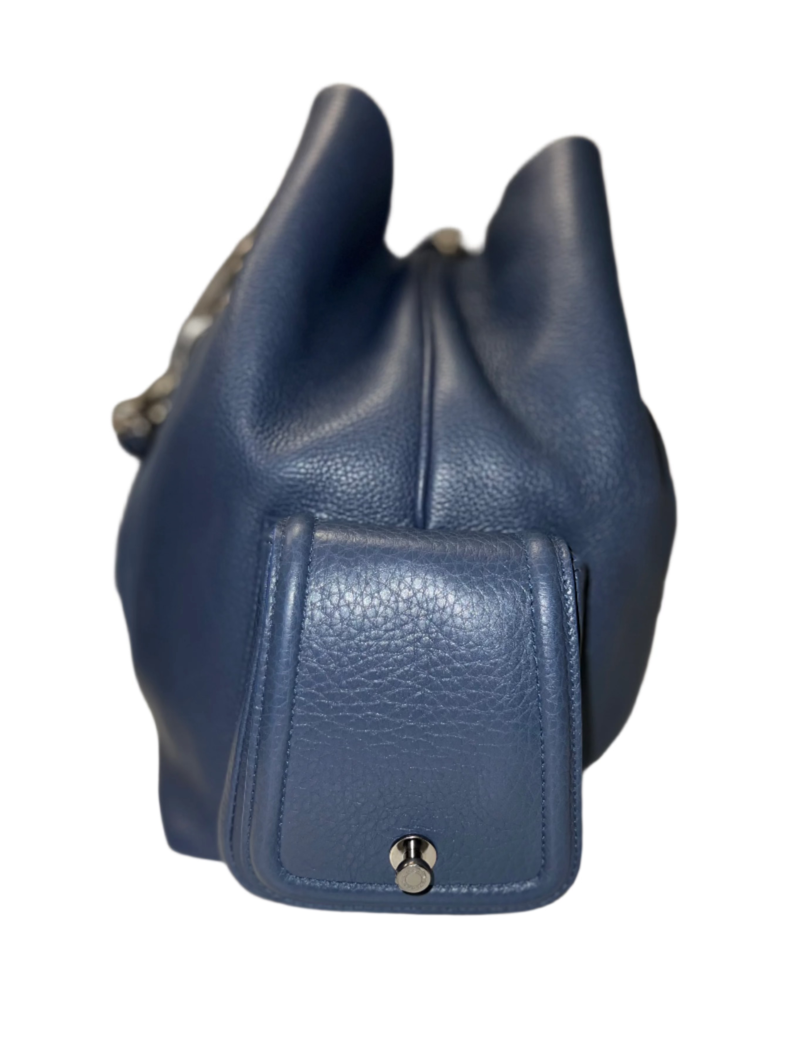 Bvlgari Chiara Collection Blue color Lady's Bag
