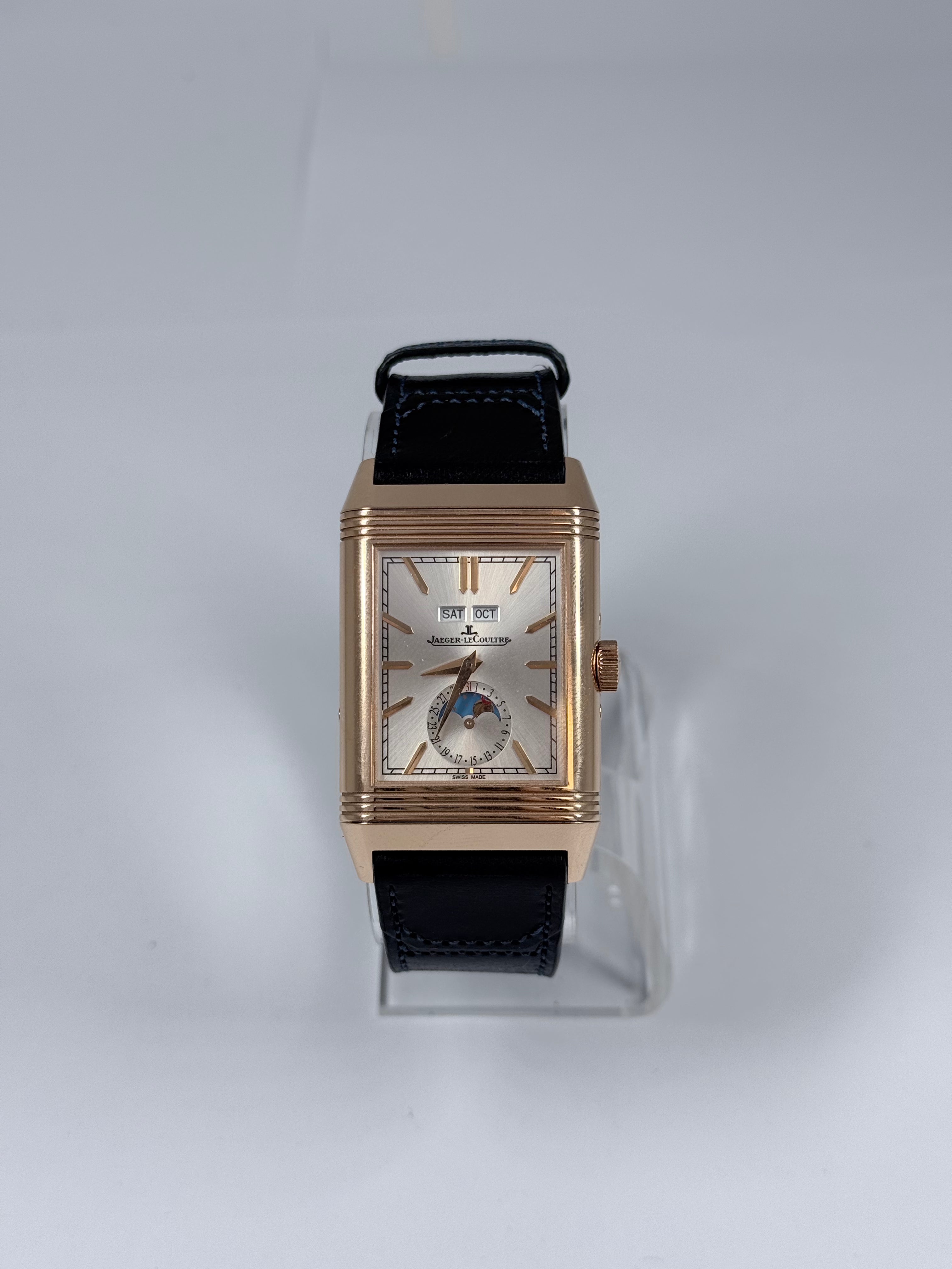 Jaeger-LeCoultre Reverso Tribute 18K Rose Gold Watch