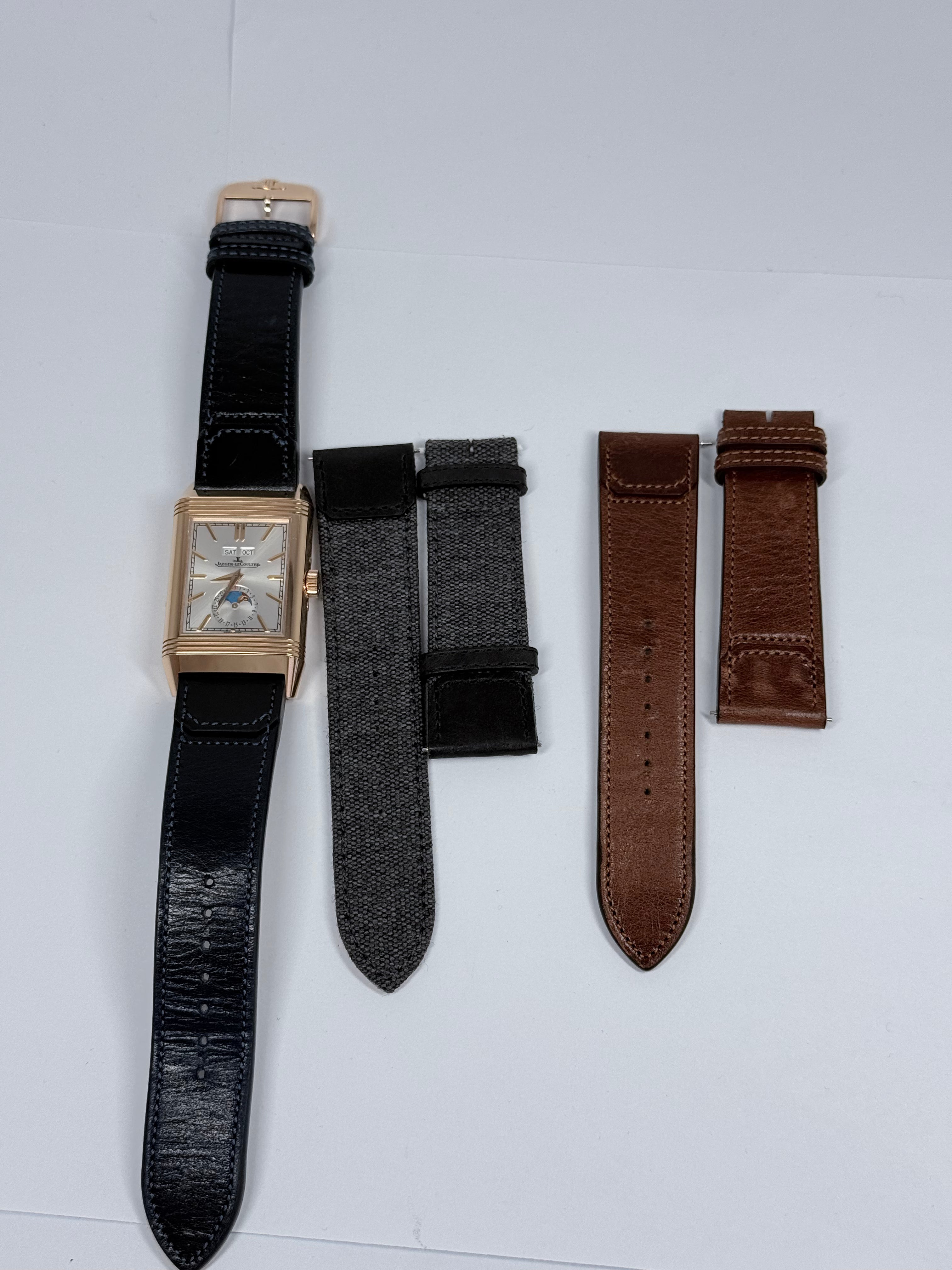 Jaeger-LeCoultre Reverso Tribute 18K Rose Gold Watch
