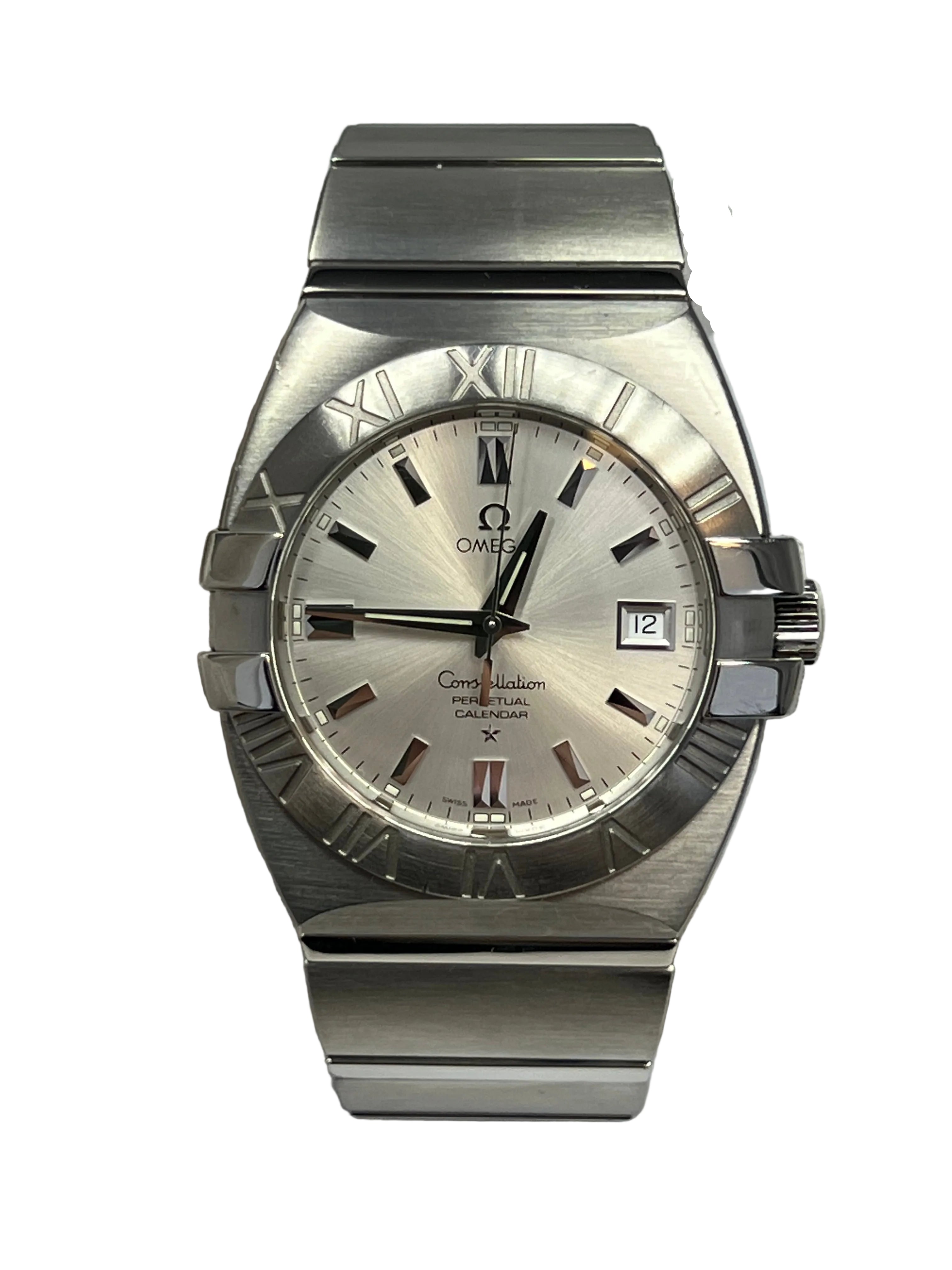 Omega Constellation Perpetual Calendar Stainless Steel Men’s Watch