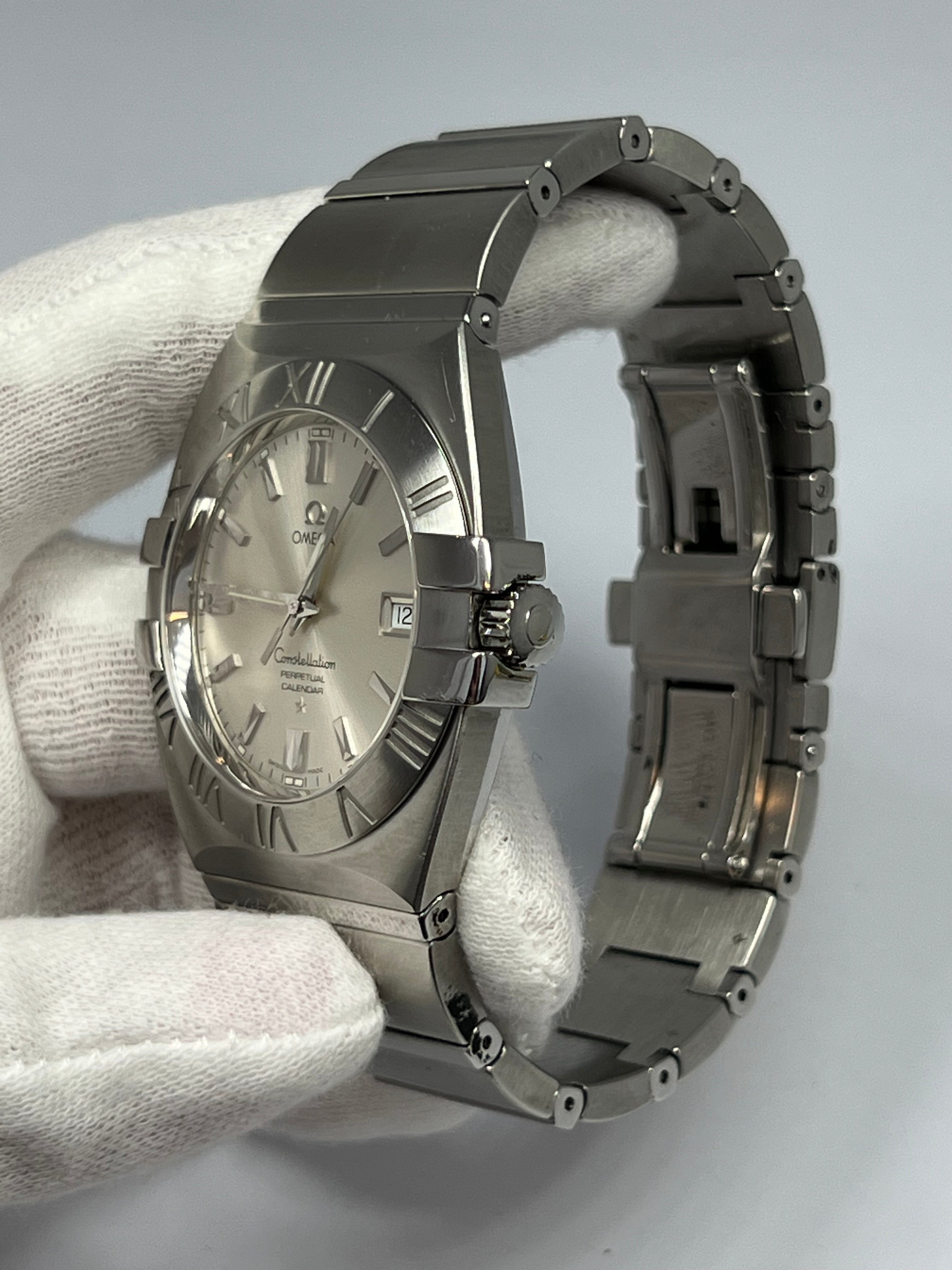Omega Constellation Perpetual Calendar Stainless Steel Men’s Watch