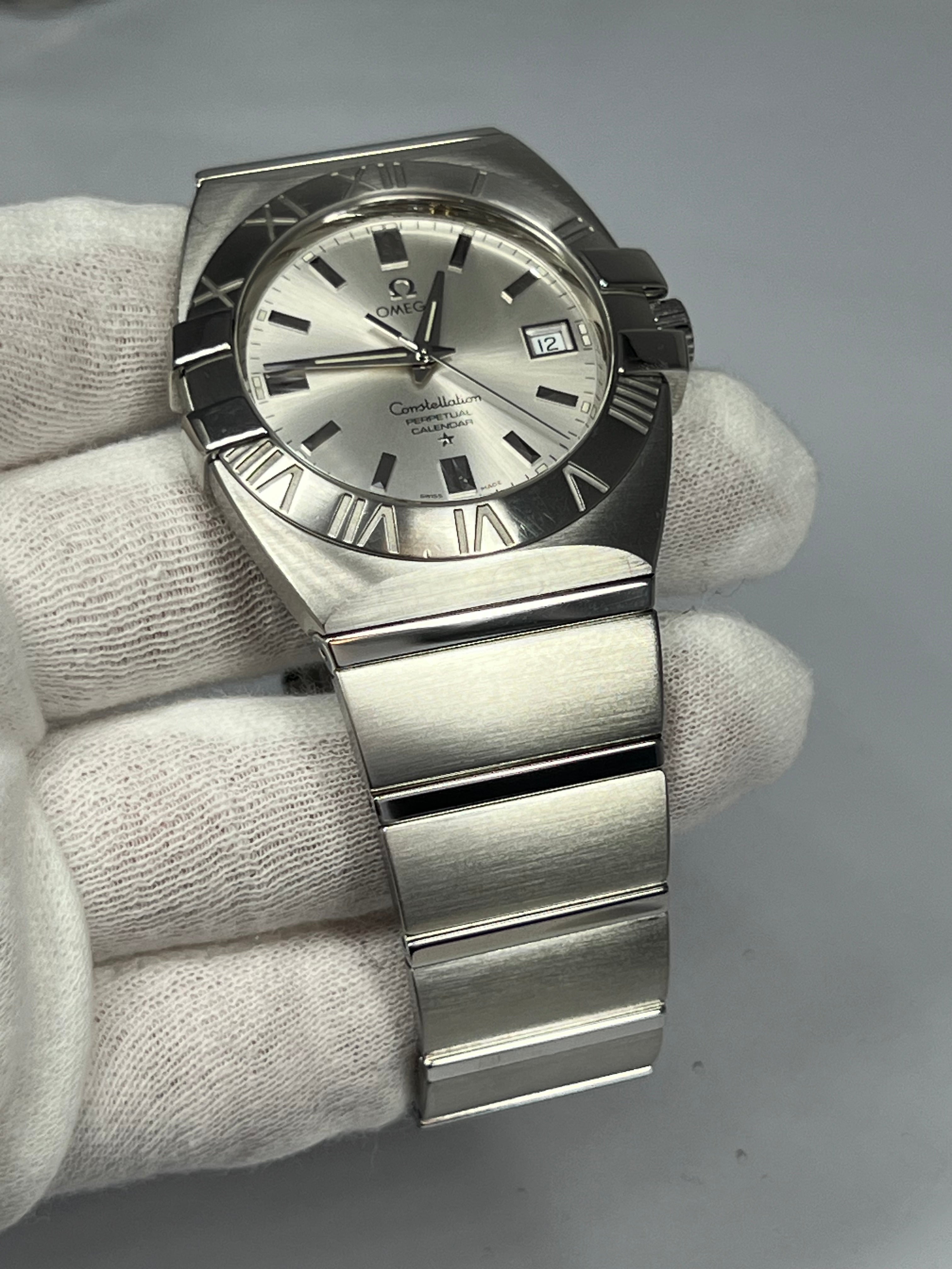 Omega Constellation Perpetual Calendar Stainless Steel Men’s Watch