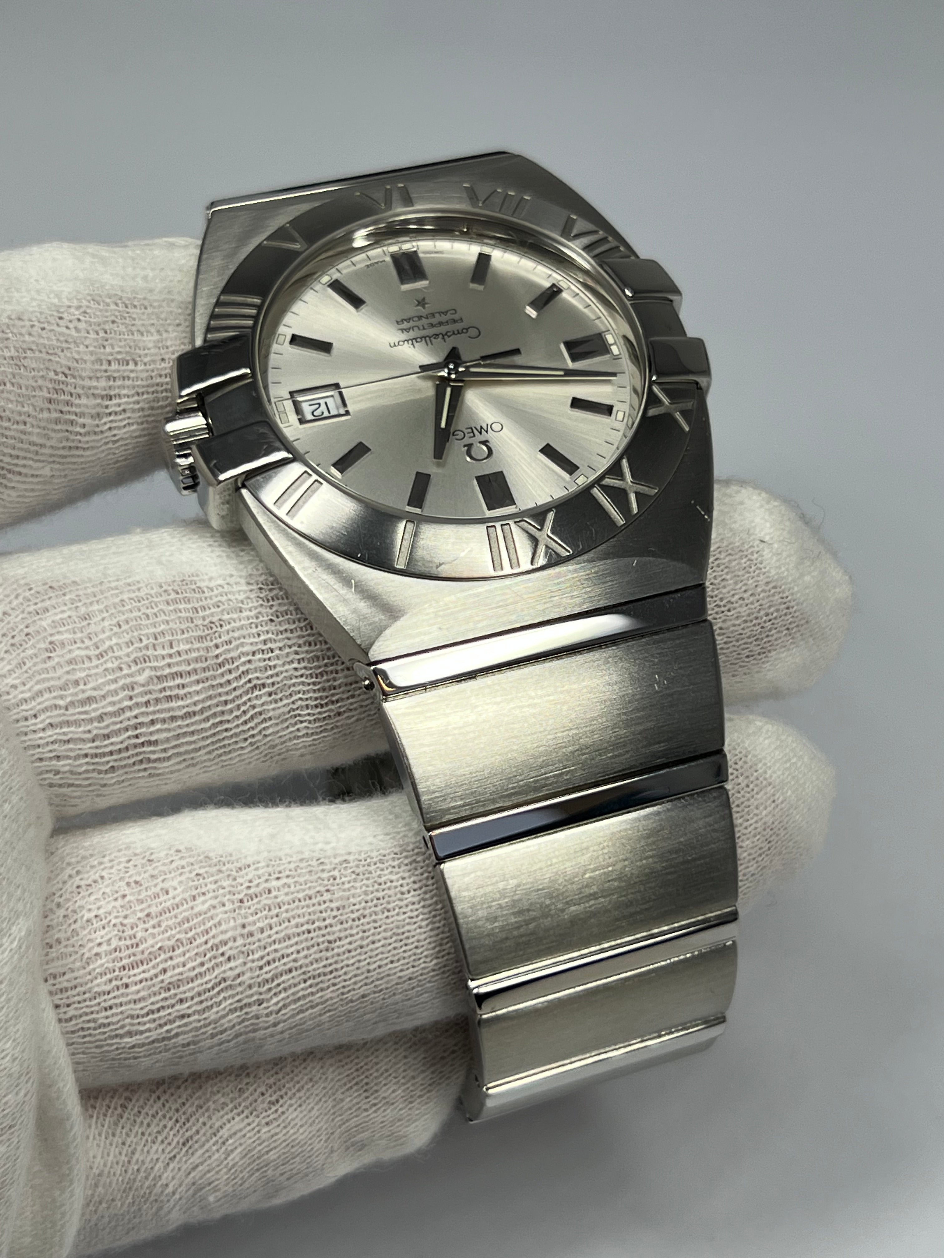 Omega Constellation Perpetual Calendar Stainless Steel Men’s Watch