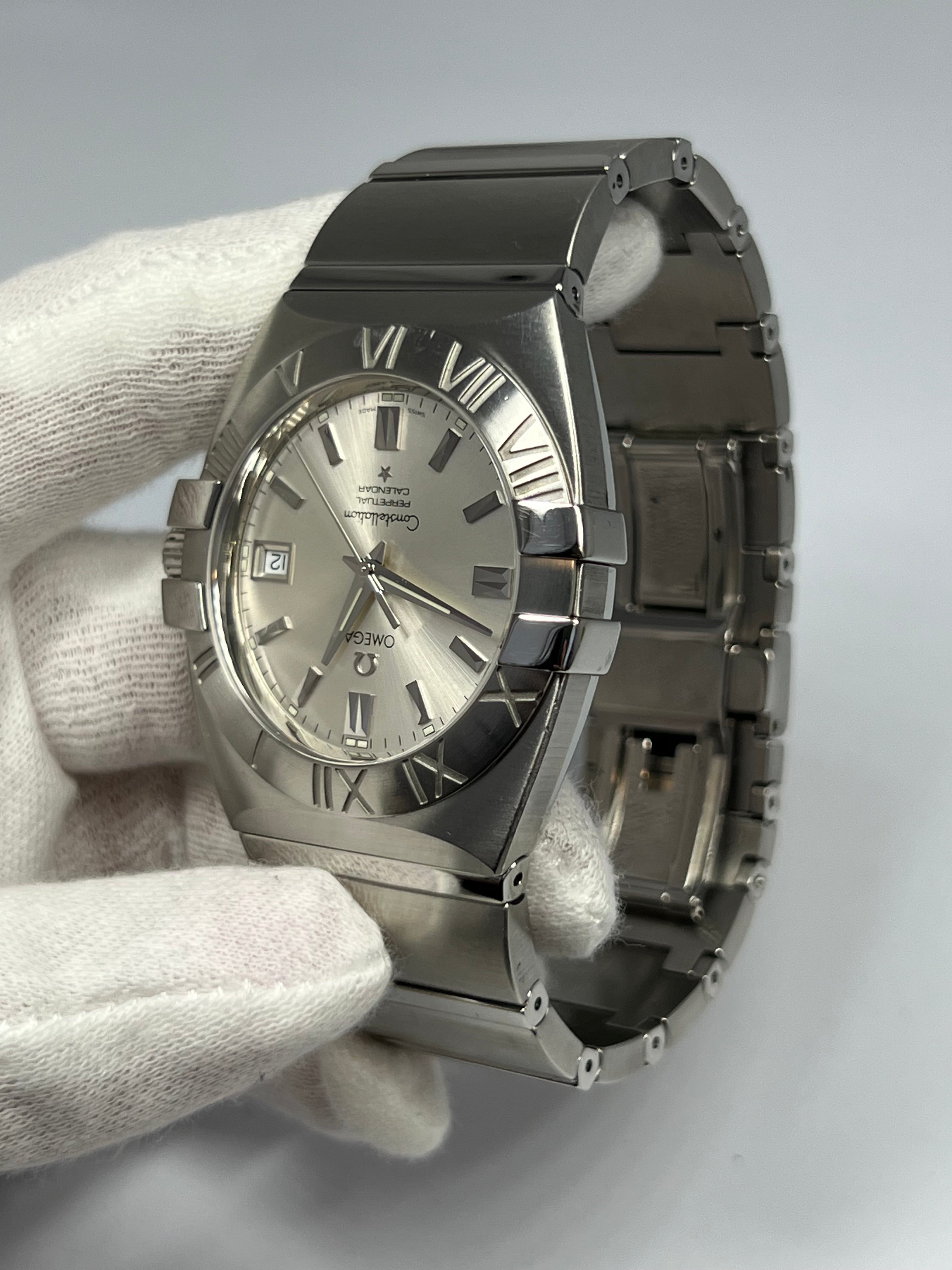 Omega Constellation Perpetual Calendar Stainless Steel Men’s Watch