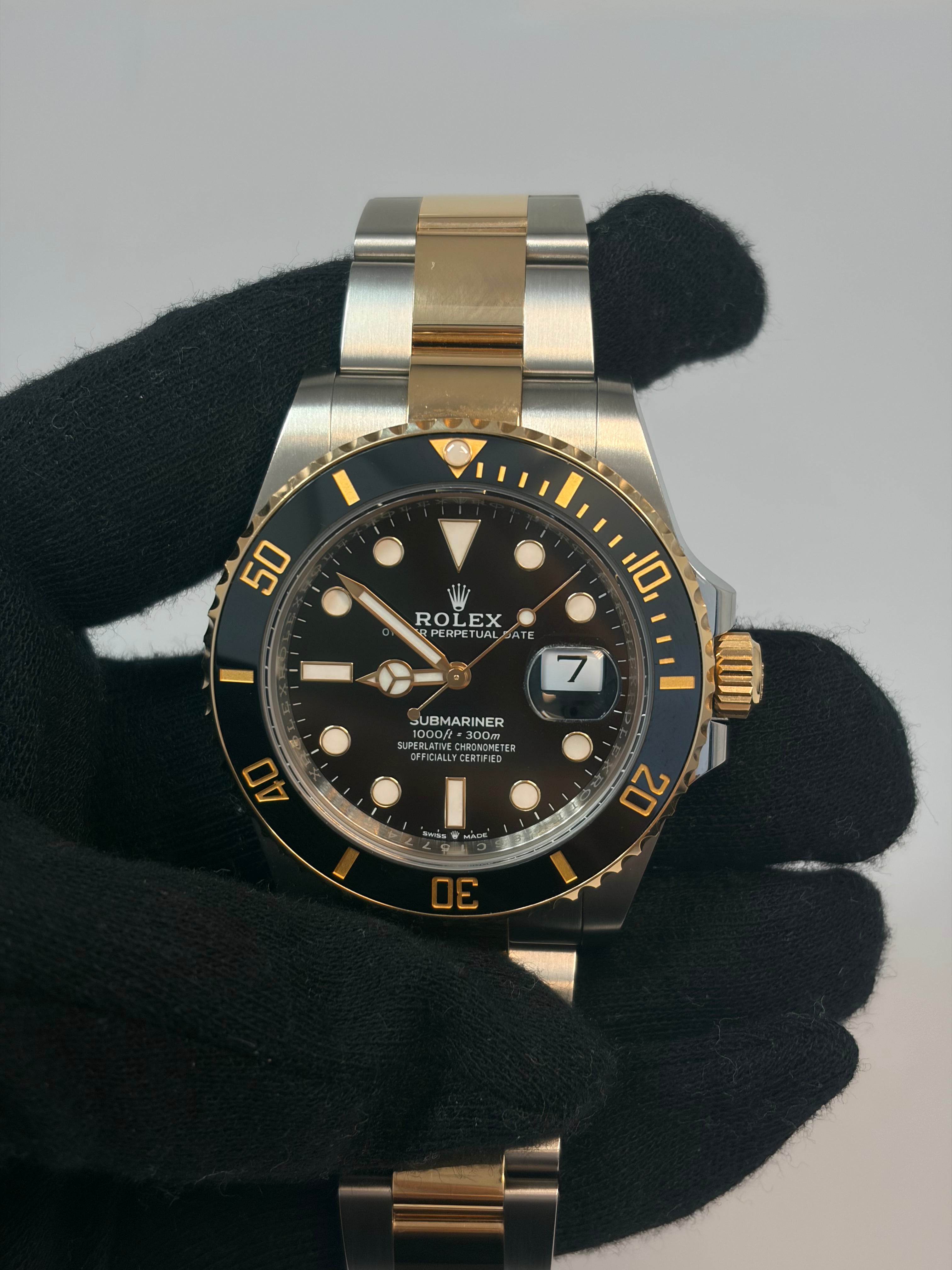 Rolex Submariner Date Stainless steel & 18K Yellow Gold Men's Watch