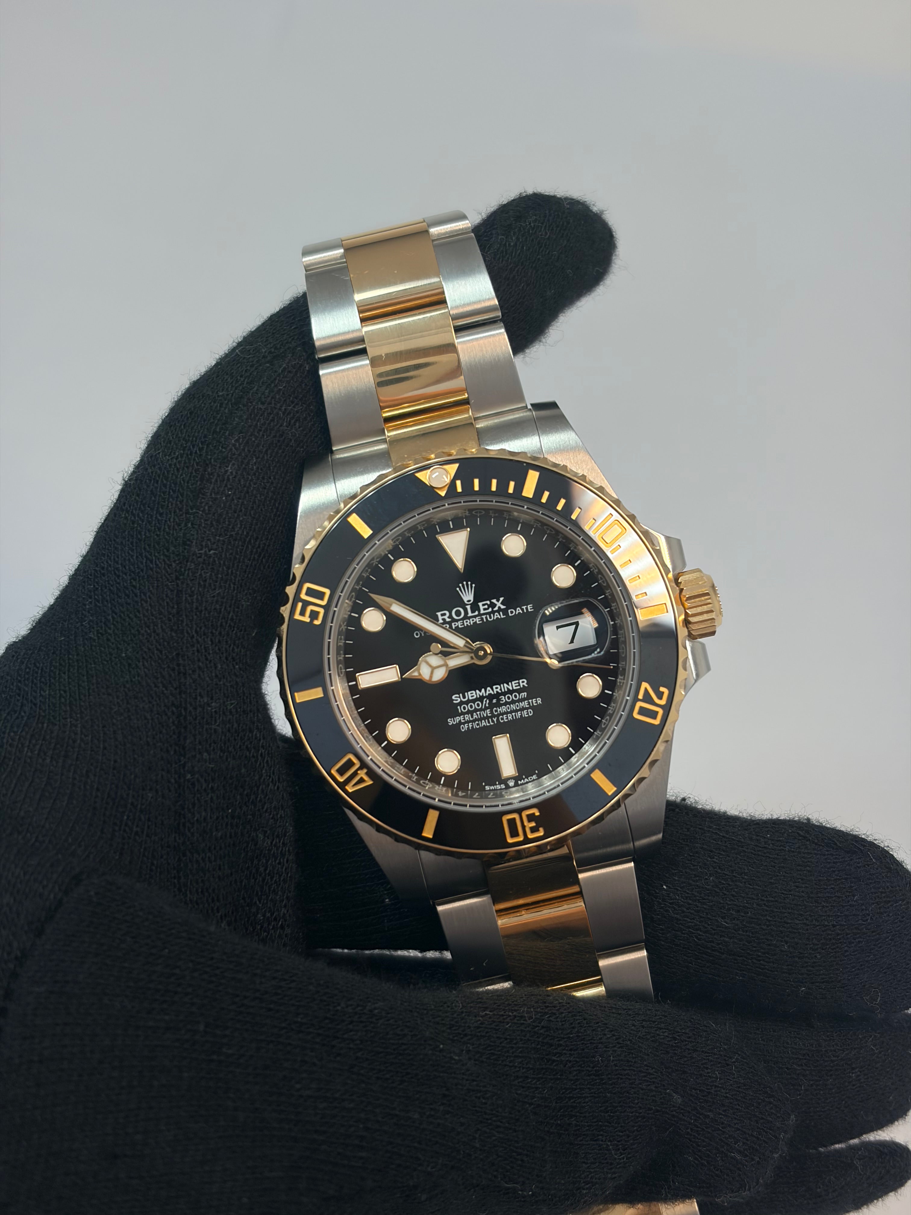 Rolex Submariner Date Stainless steel & 18K Yellow Gold Men's Watch