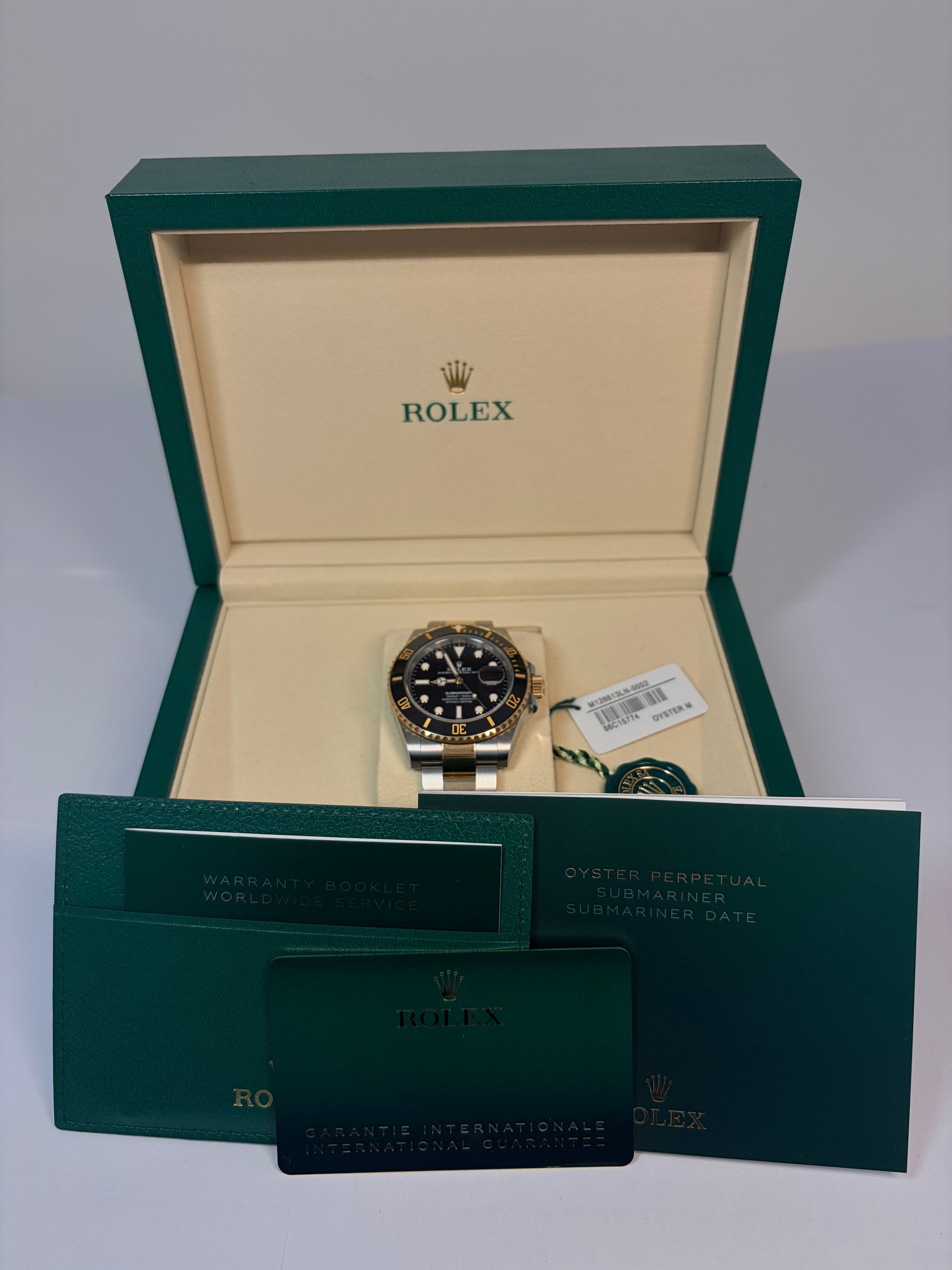 Rolex Submariner Date Stainless steel & 18K Yellow Gold Men's Watch