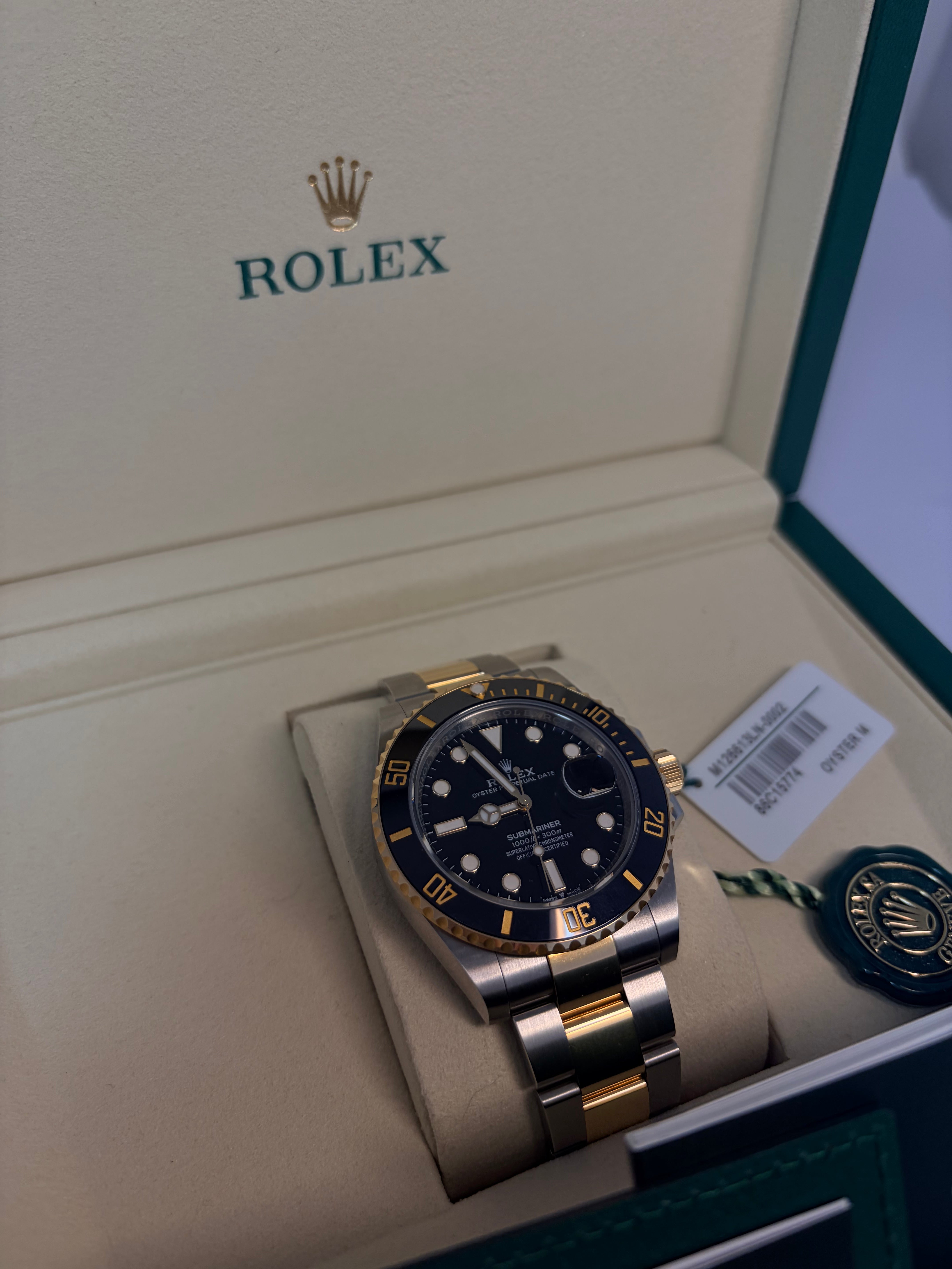 Rolex Submariner Date Stainless steel & 18K Yellow Gold Men's Watch