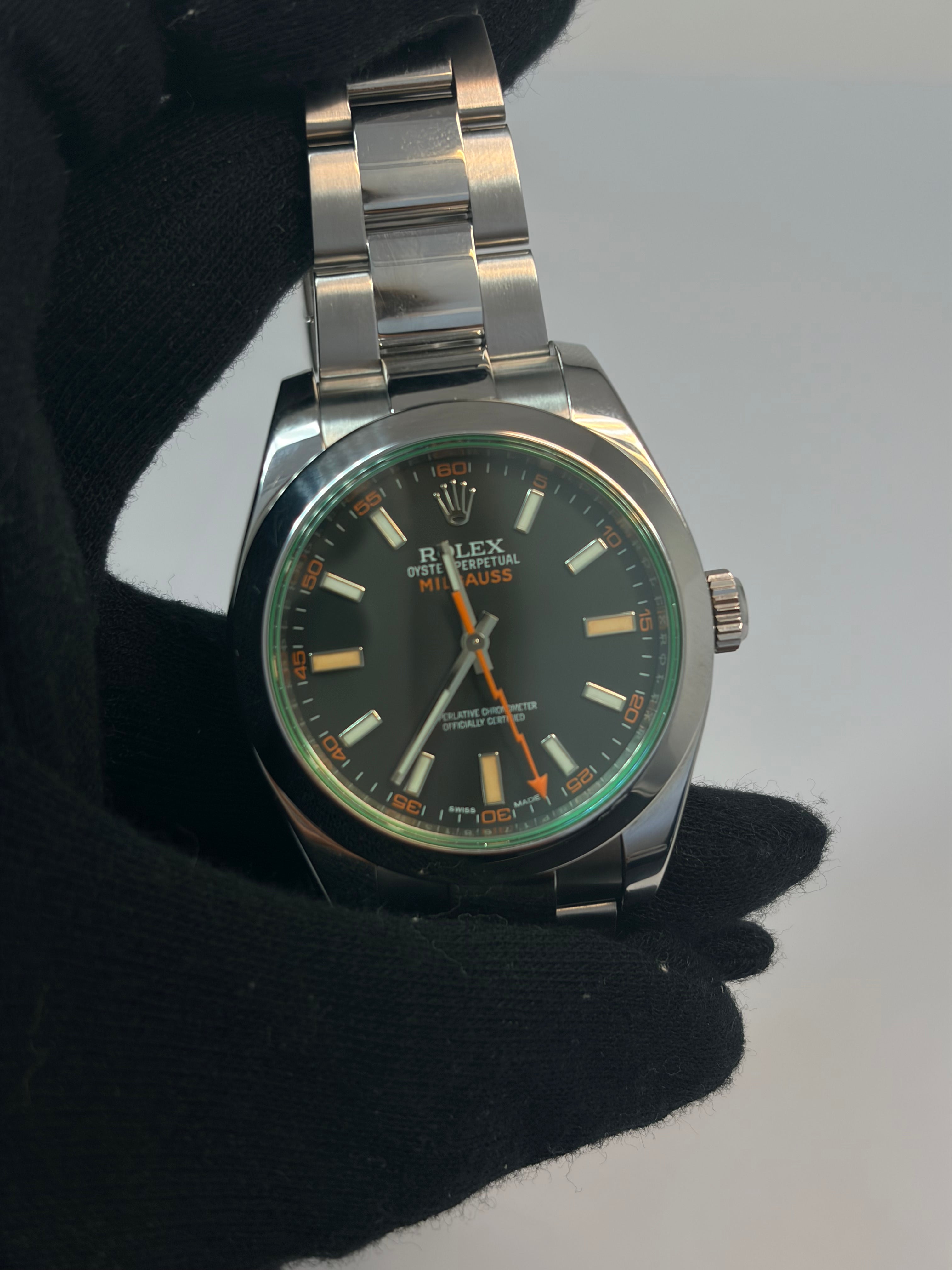 Rolex Milgauss Stainless Steel Men's Watch
