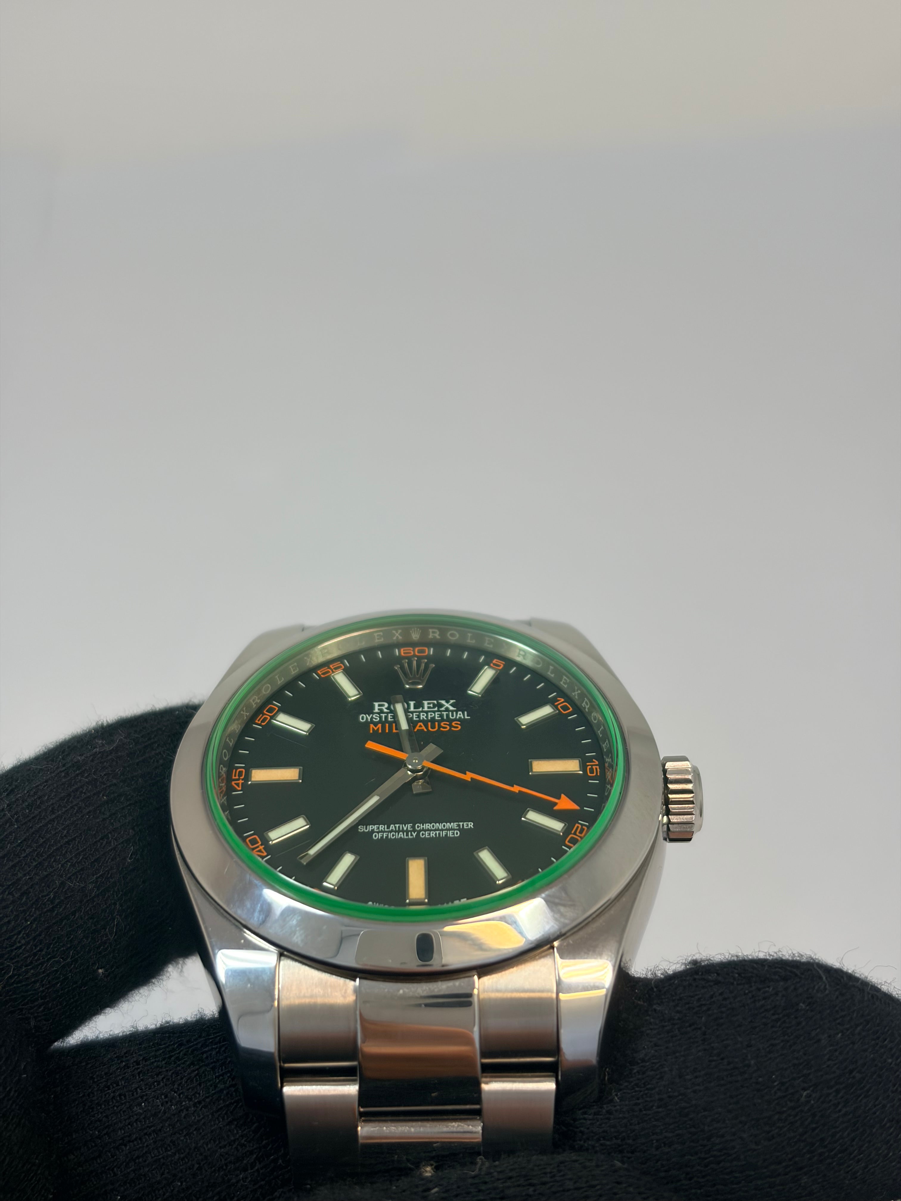Rolex Milgauss Stainless Steel Men's Watch
