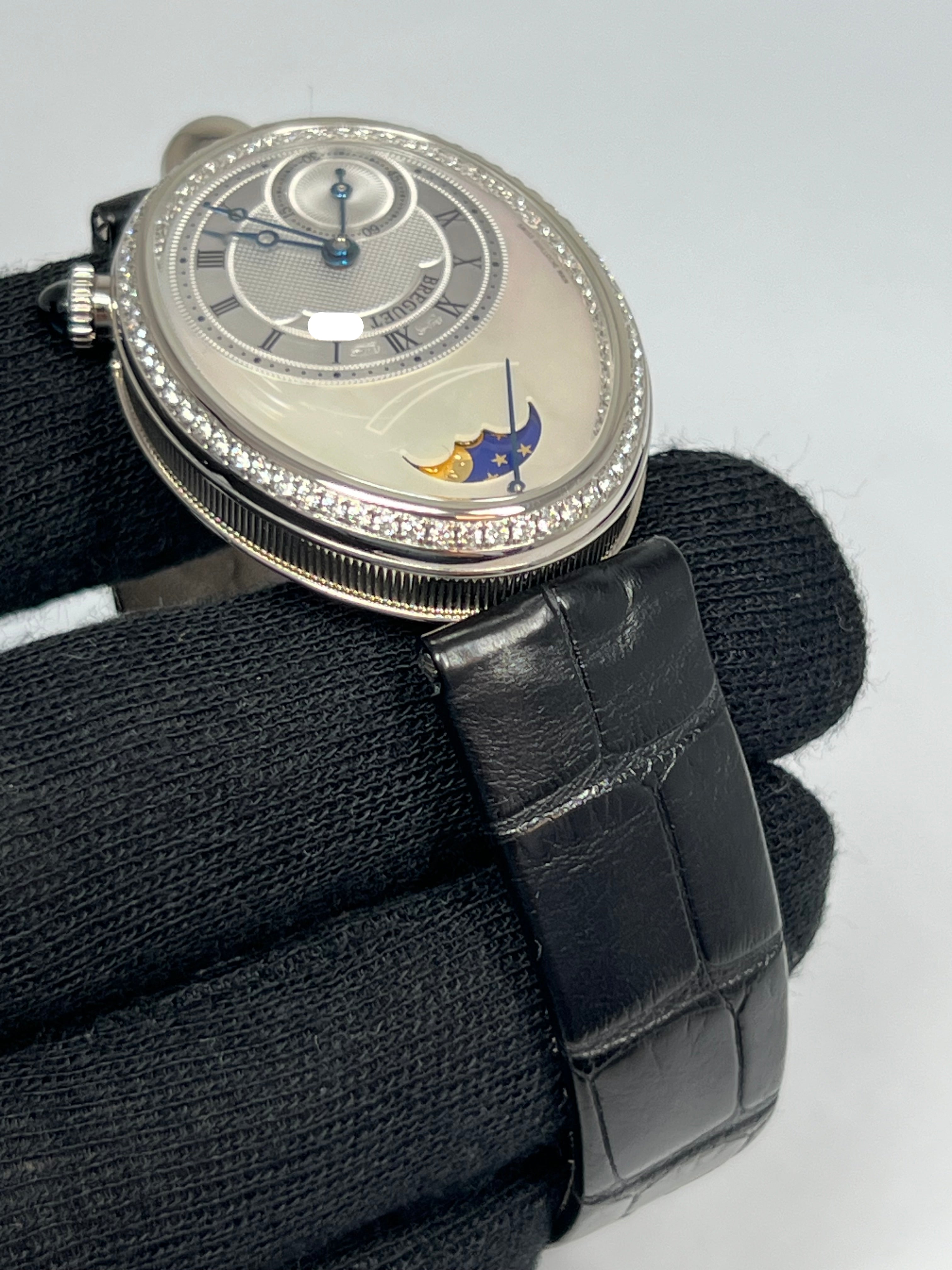 Breguet Reine de Naples Power Reserve 18K White Gold Ladies Watch