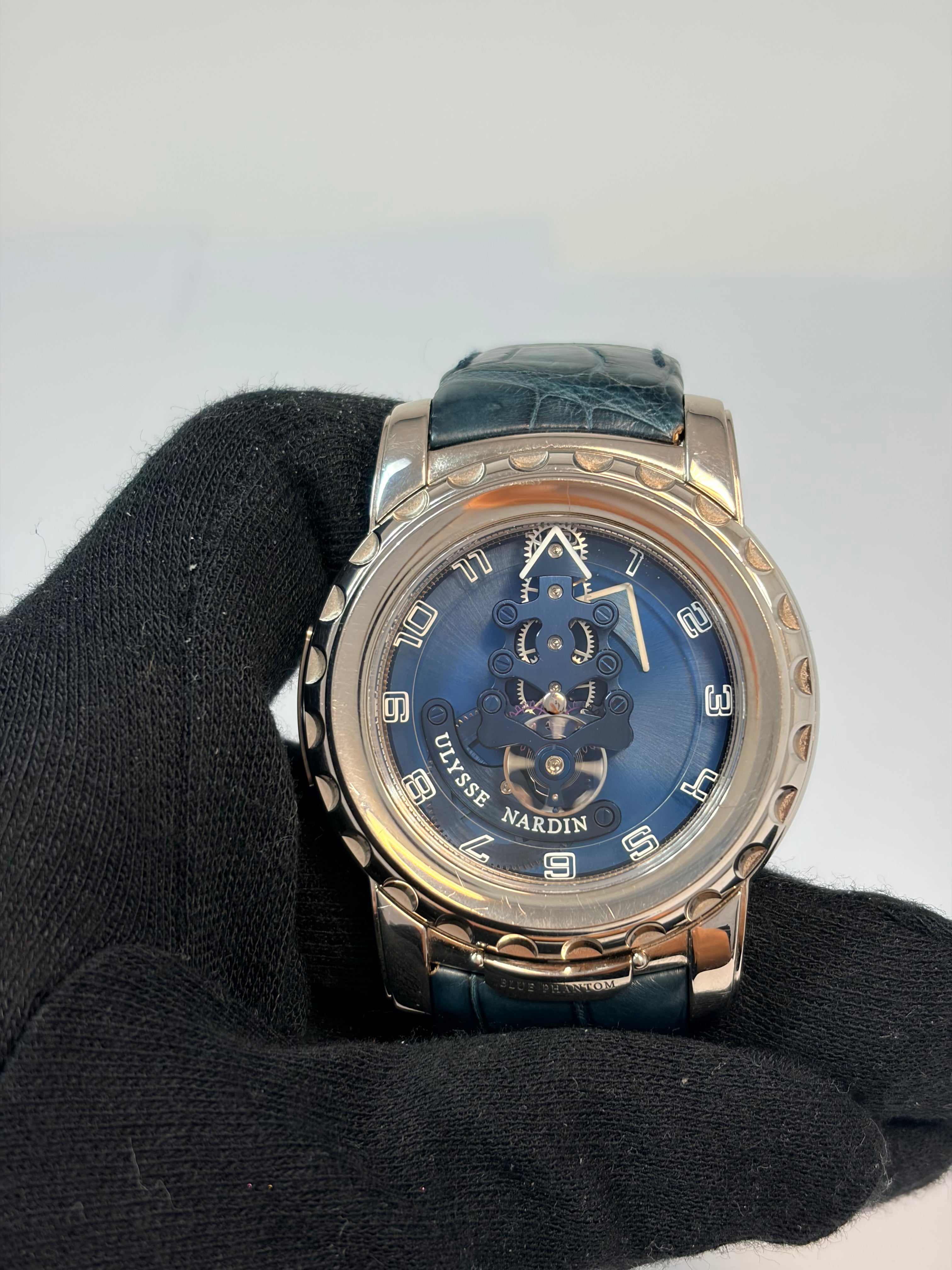 Ulysse Nardin Freak Blue Phantom 18K White Gold Men's Watch