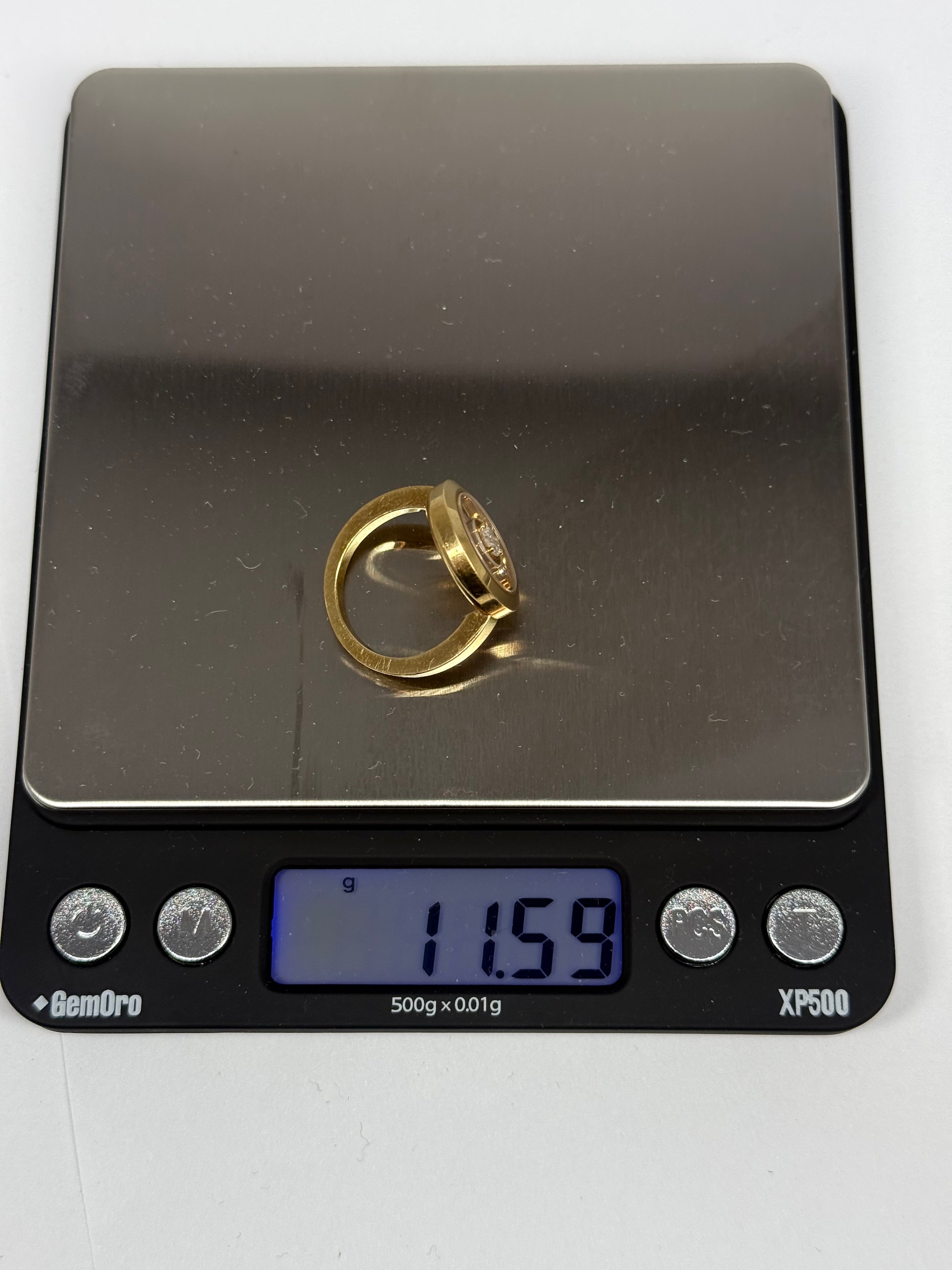 Chopard Happy Diamonds 18K Yellow Gold Ring & Earrings Set