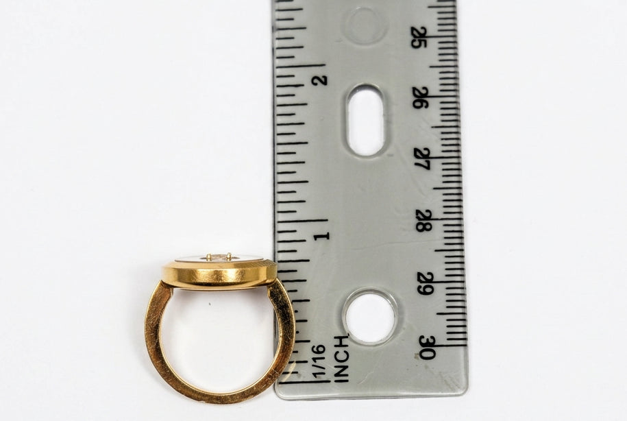 Chopard Happy Diamonds 18K Yellow Gold Ring & Earrings Set