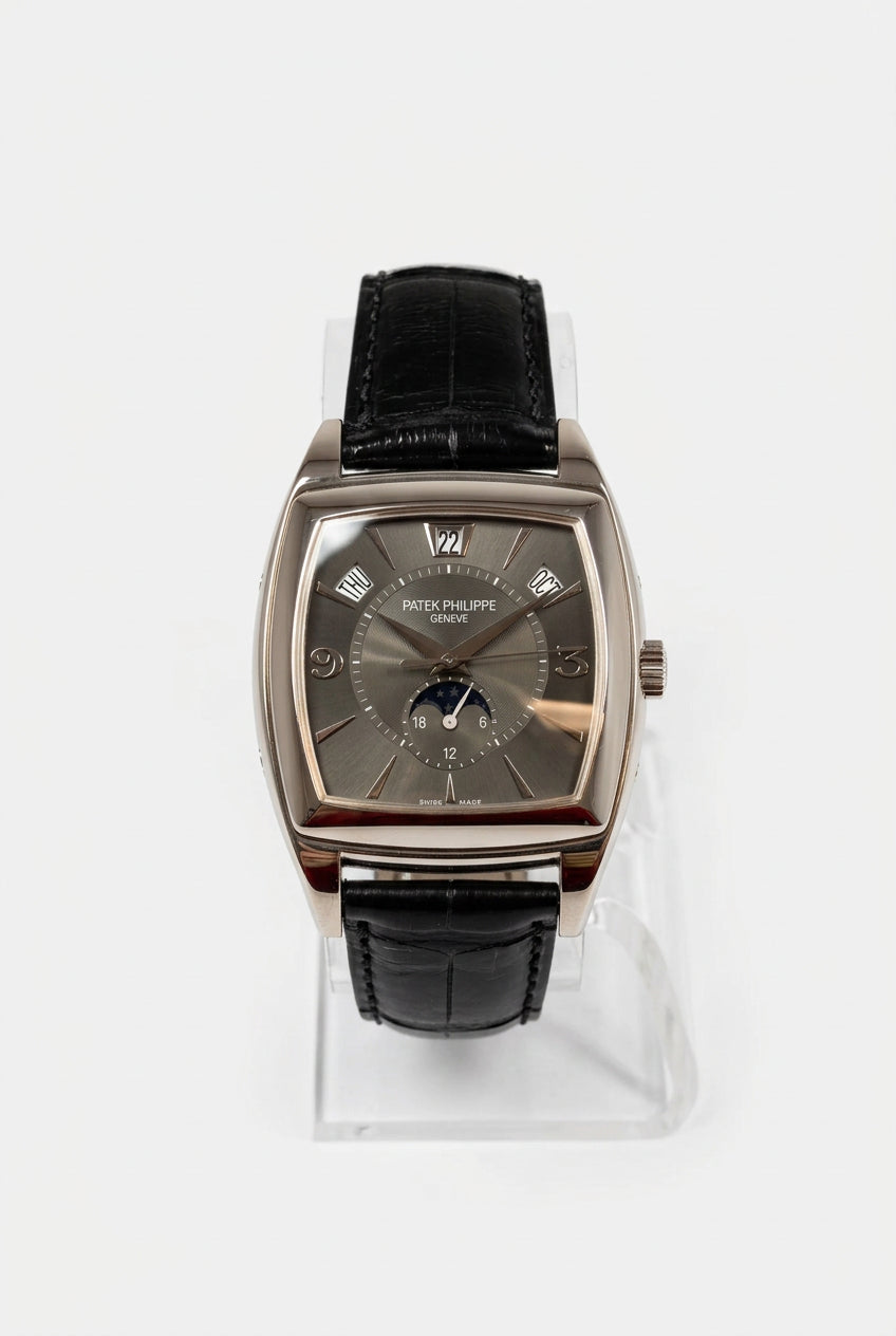 Patek Philippe Gondolo Calendario 18K White Gold men's Watch