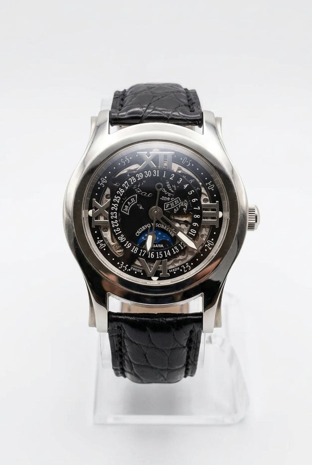 Cuervo y Sobrinos Robusto Stainless Steel Men's Watch