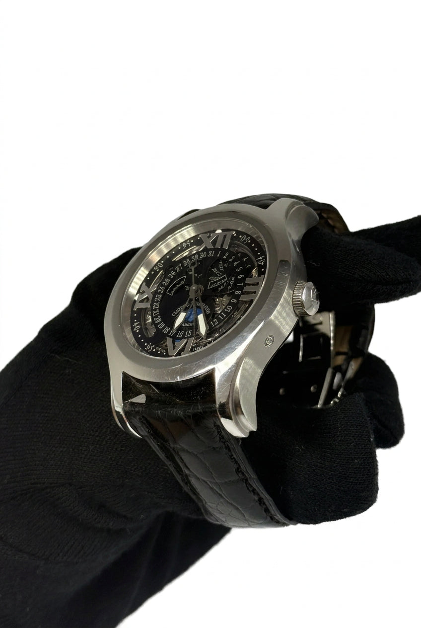 Cuervo y Sobrinos Robusto Stainless Steel Men's Watch