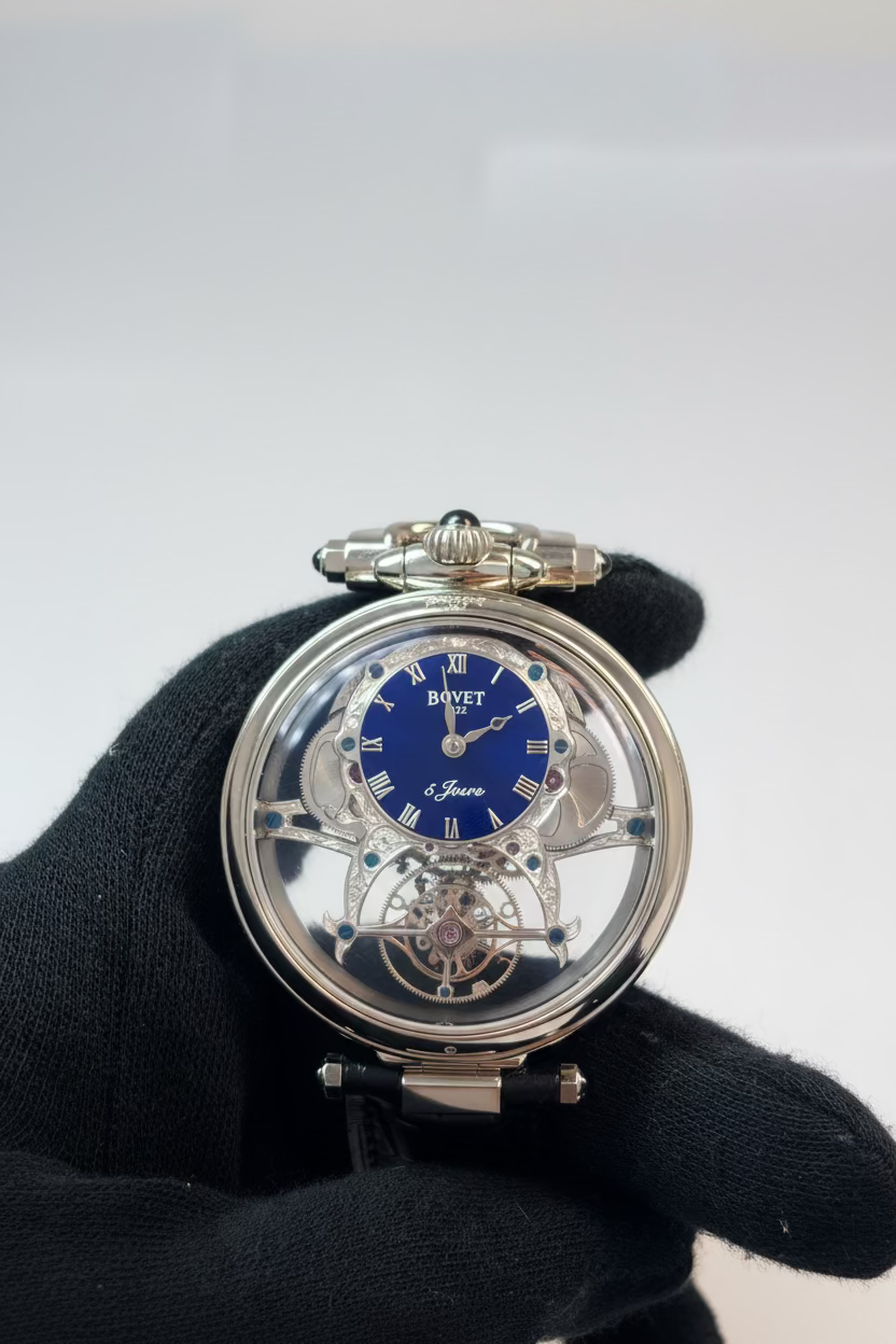 Bovet Virtuoso 18k White Gold Men's Watch