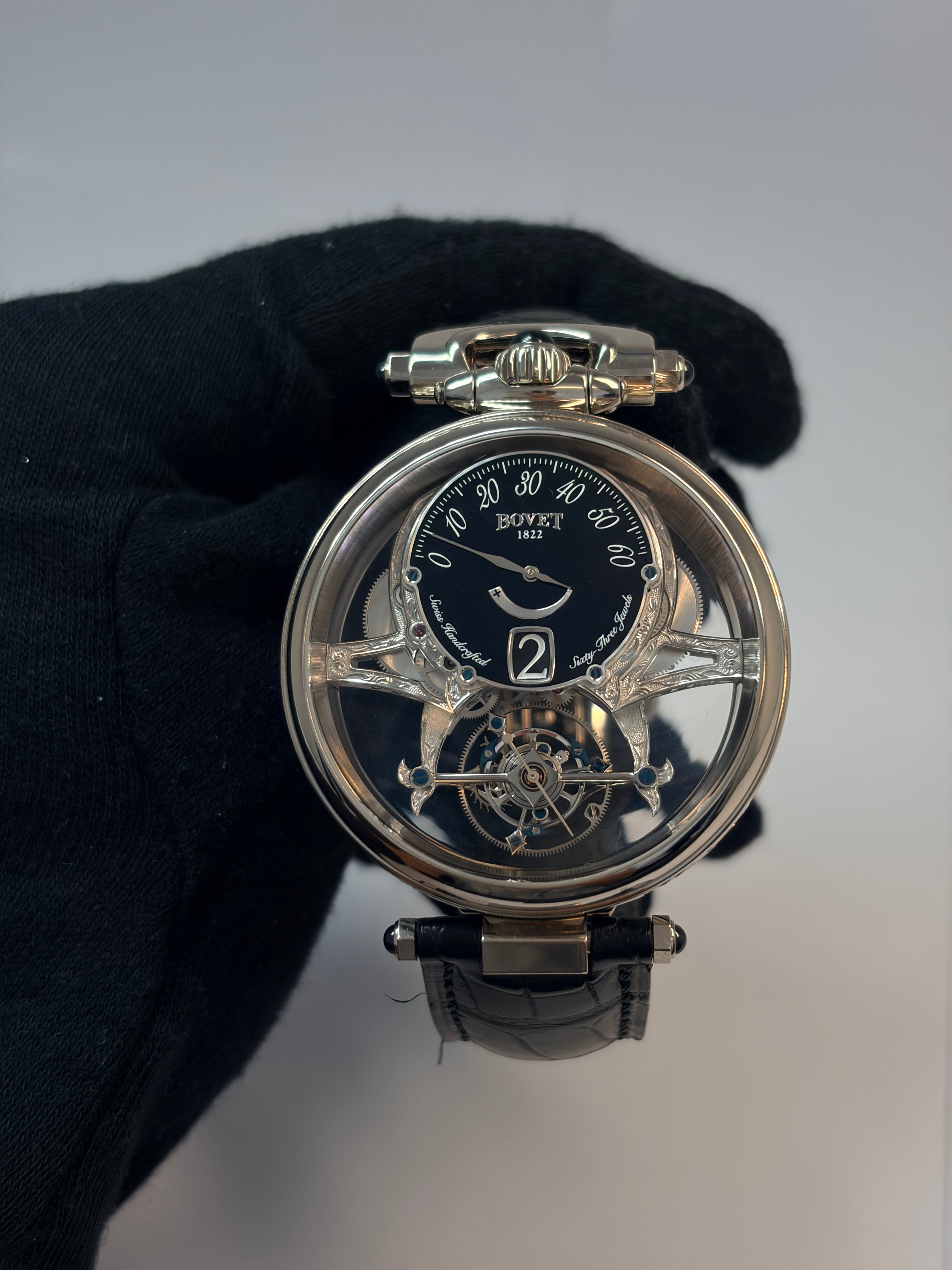 Bovet Virtuoso 18k White Gold Men's Watch