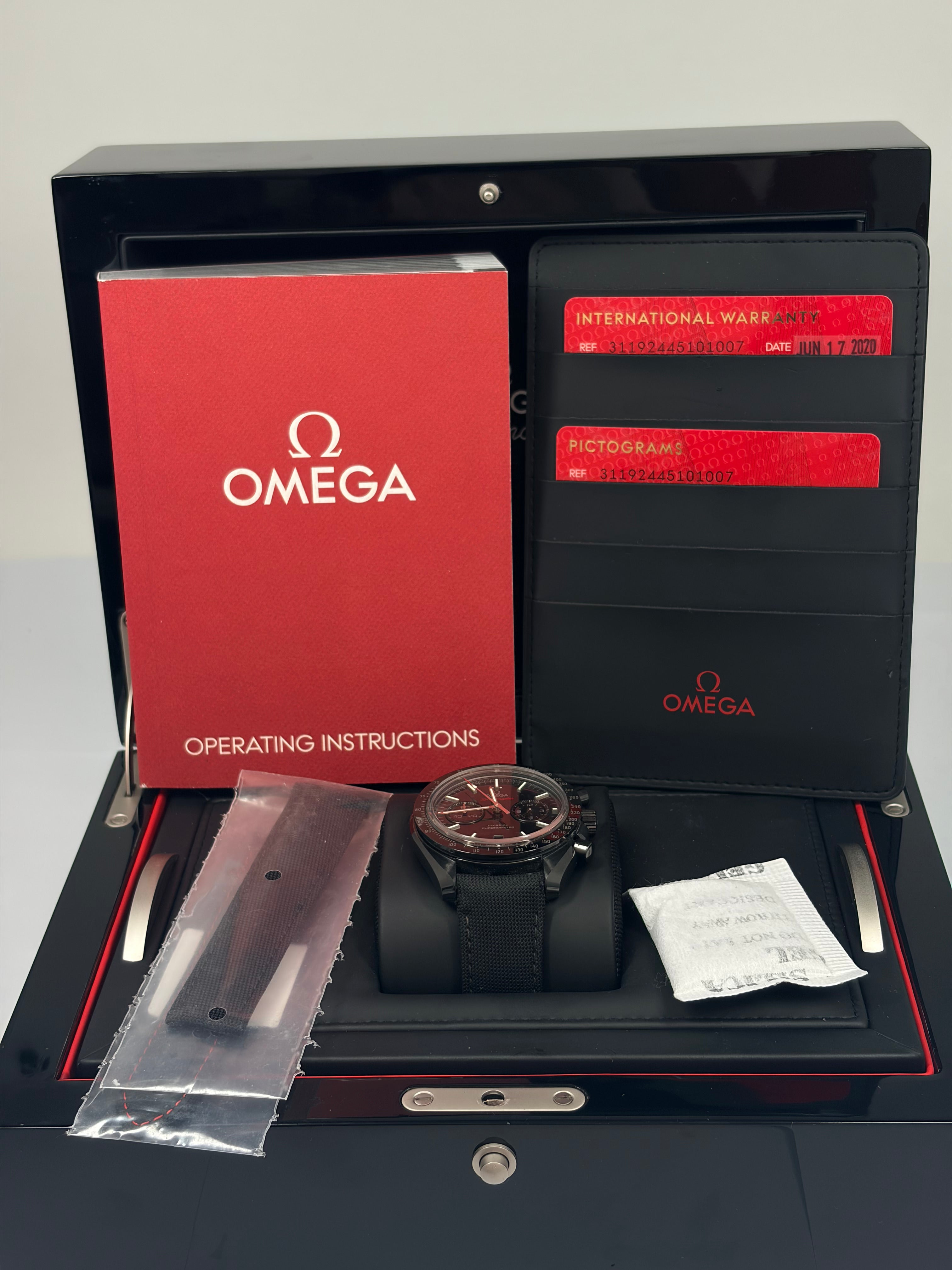 Omega Speedmaster Dark Side of the Moon Black Ceramic Men’s Watch