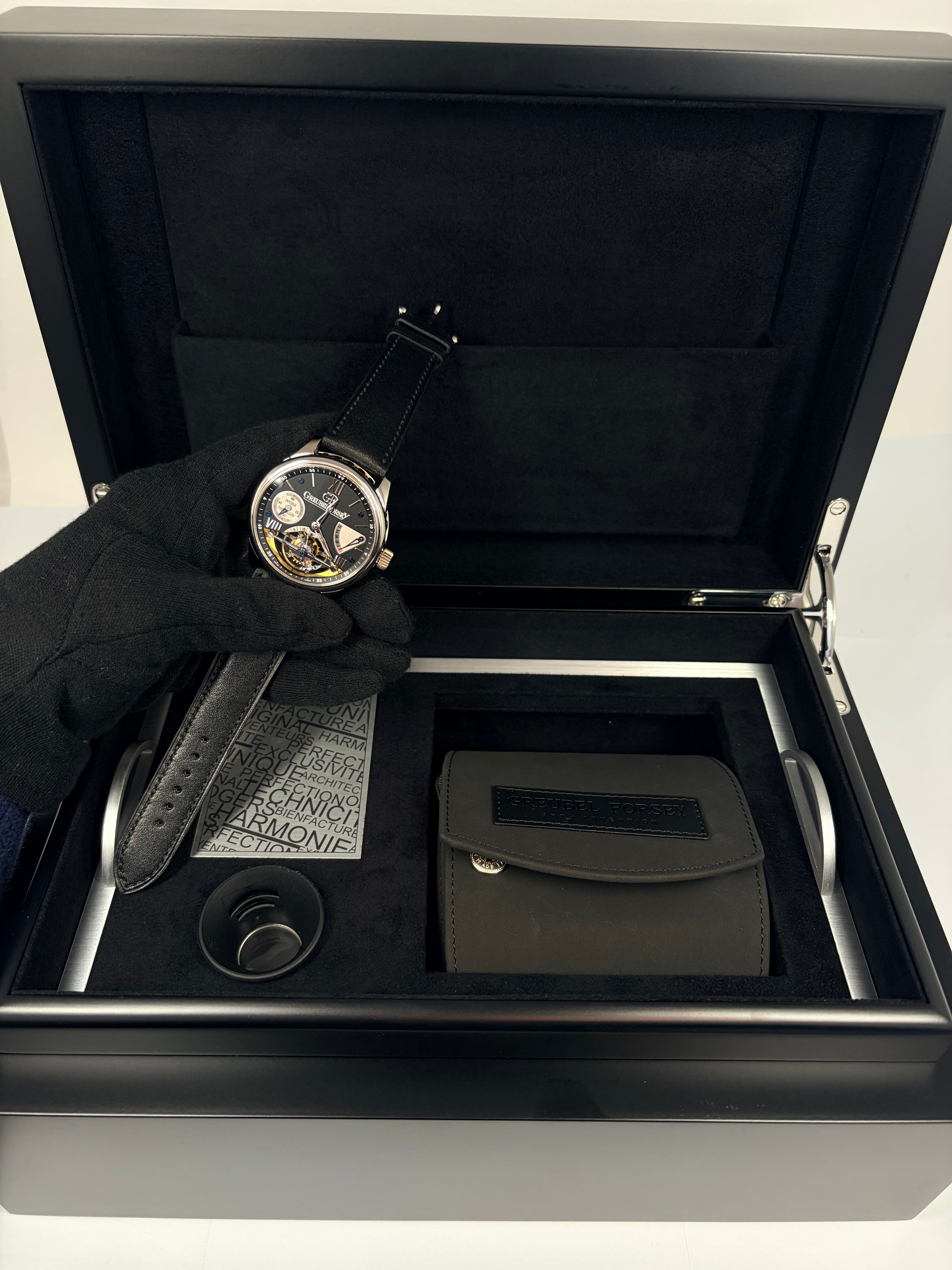 Greubel Forsey Double Tourbillon 30° Vision 18K White Gold Men’s Watch
